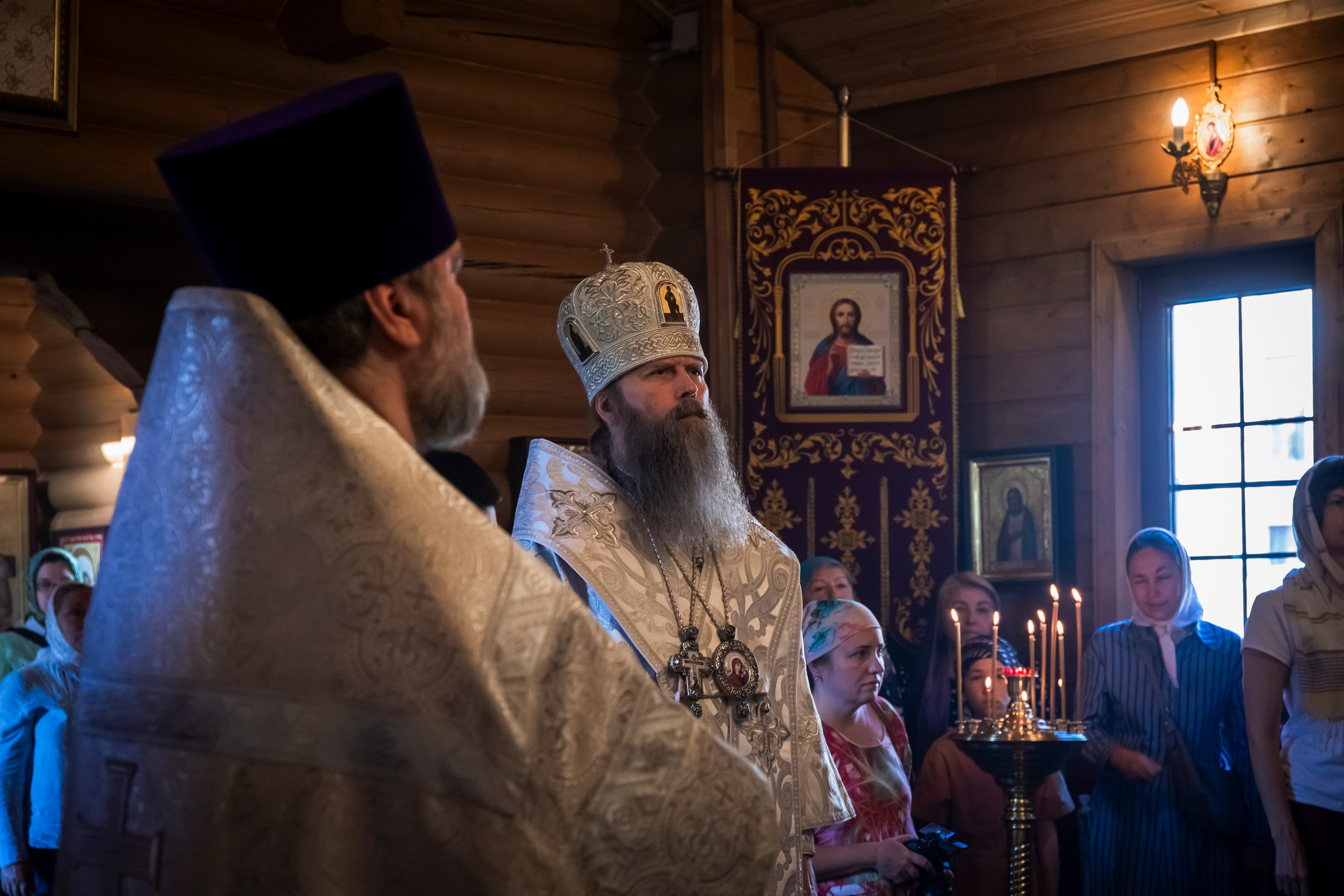 Епископ Силуан Павло-Посадский служба в храме св.Николая 25.08.2024. Арт- фотограф Москва