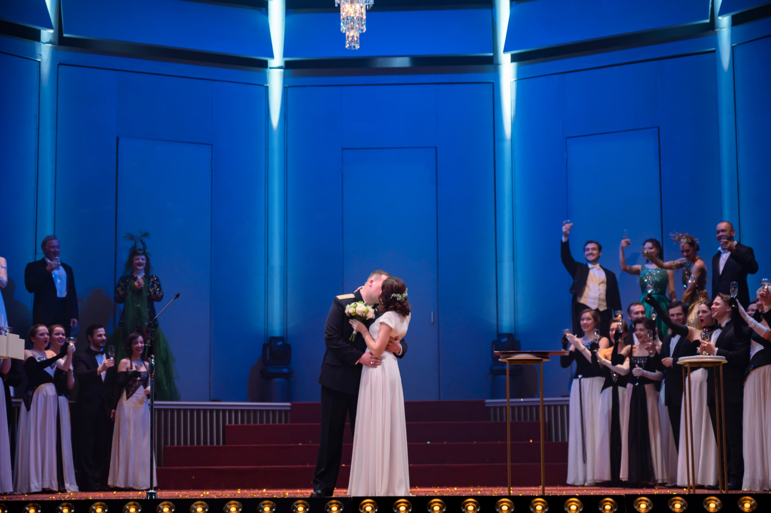 Роспись на сцене театра. Фотограф в Москве