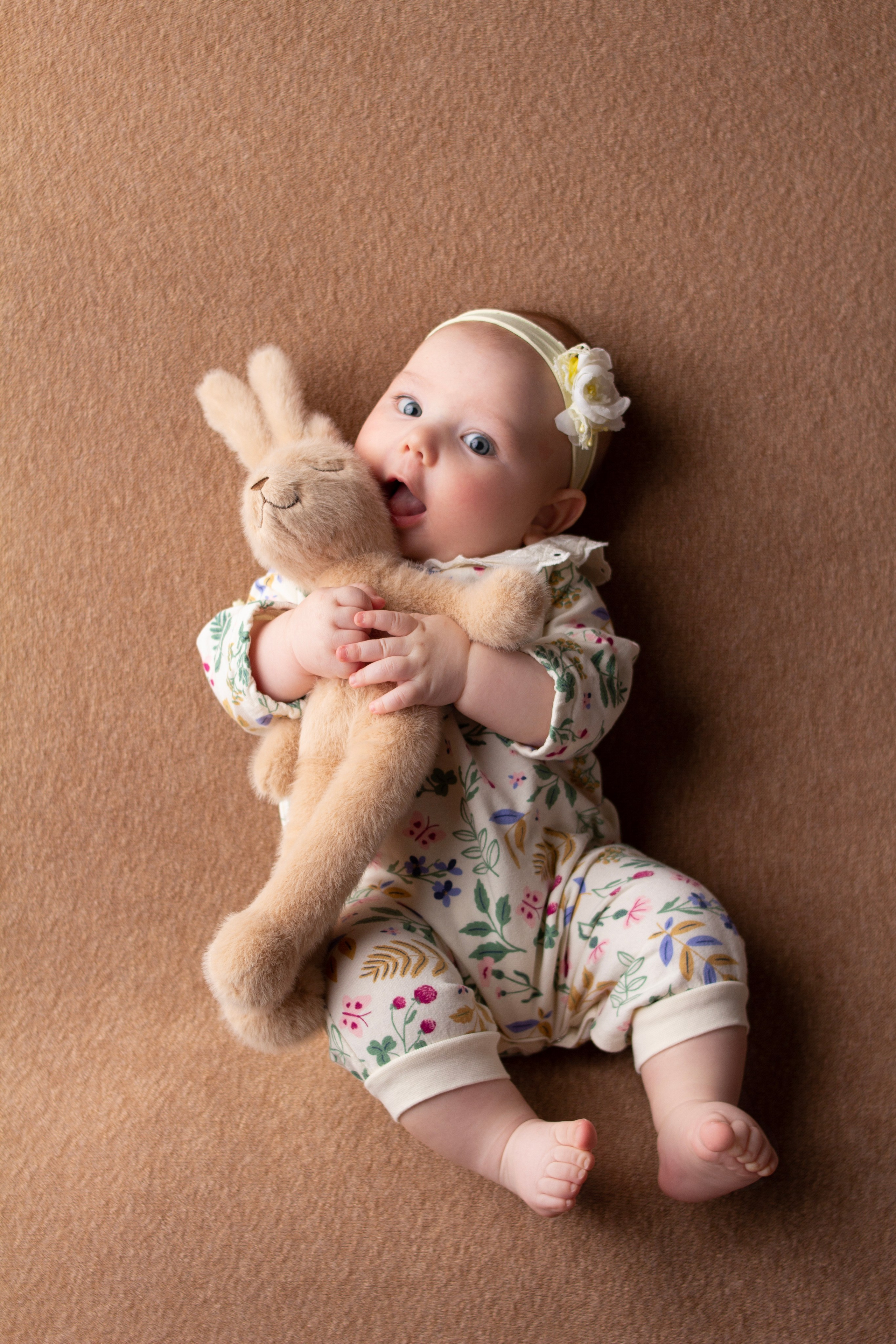 Полина 4 месяца. Первый кадр | newborn фотограф | Всеволожск