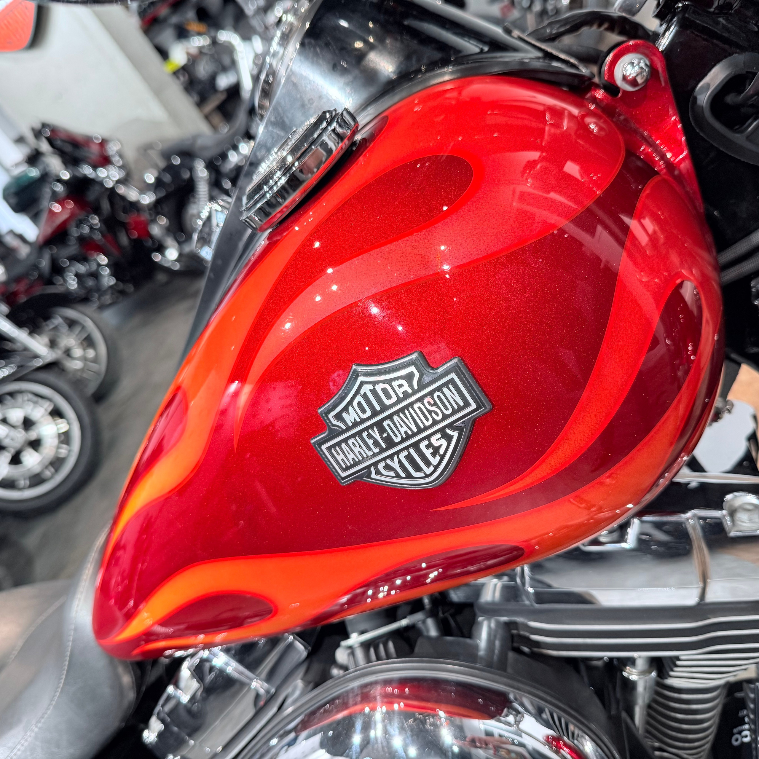 2012 Dyna Wide Glide 96 Red Оrаngе Flames. Hello Davidson, Москва. Только хорошие мотоциклы…