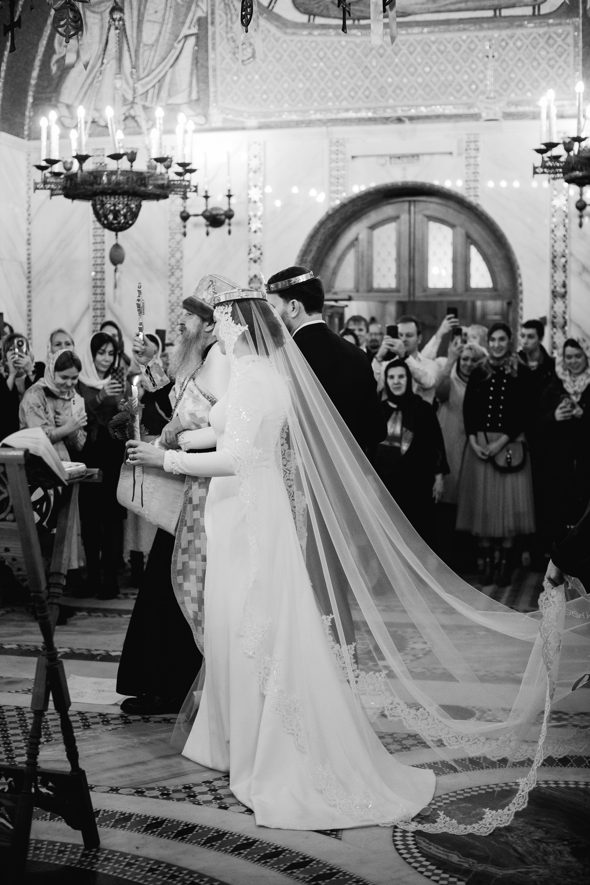 Венчание в храме Покрова Пресвятой Богородицы в Ясенево