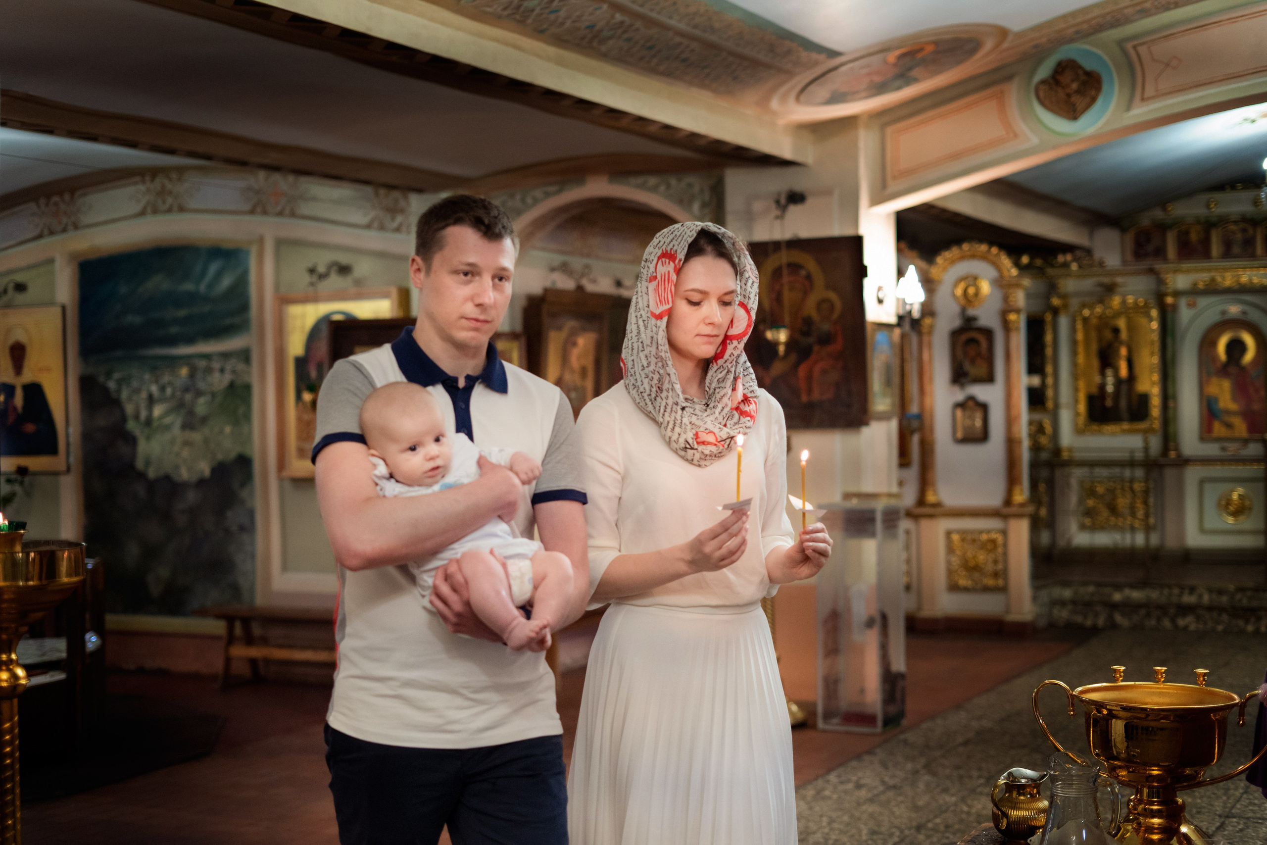 КРЕЩЕНИЕ. Фотограф новорожденных Ликина Анна в Москве, Раменском, Бронницах, Вос