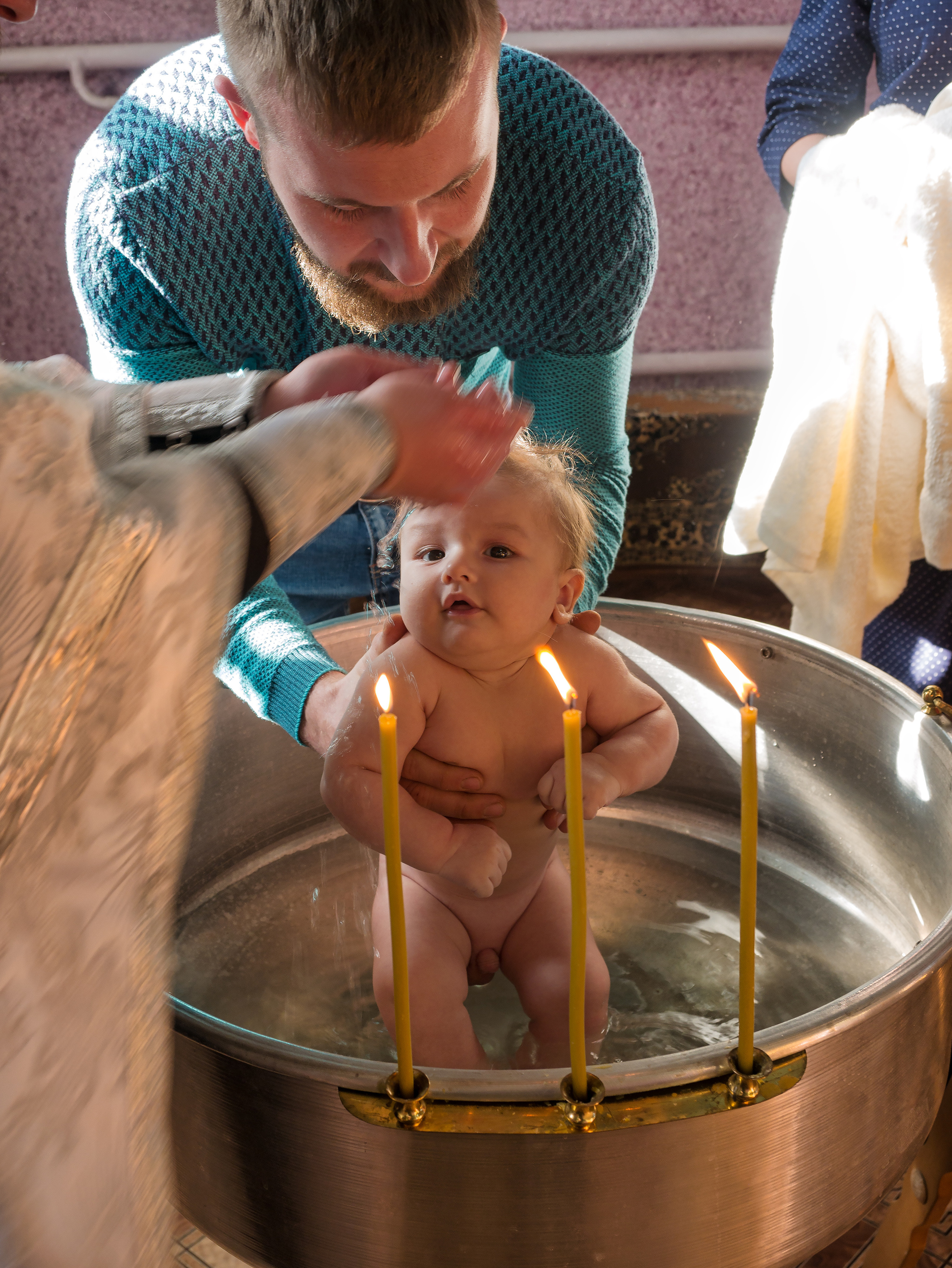 Крещение. Сайт фотограф в Керчи Кислый Юрий
