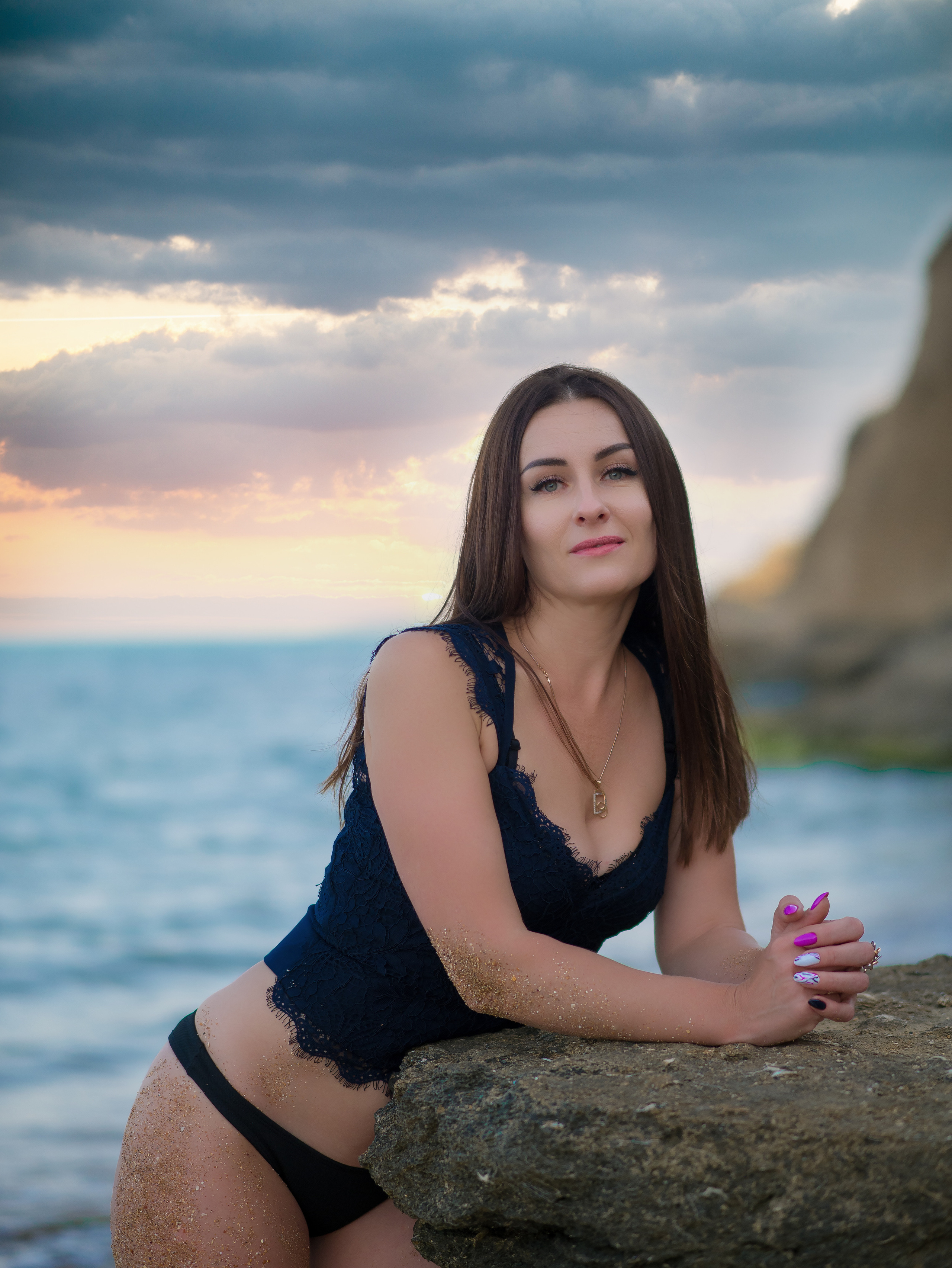 Фотосессия на море для Ольги. Сайт фотограф в Керчи Кислый Юрий