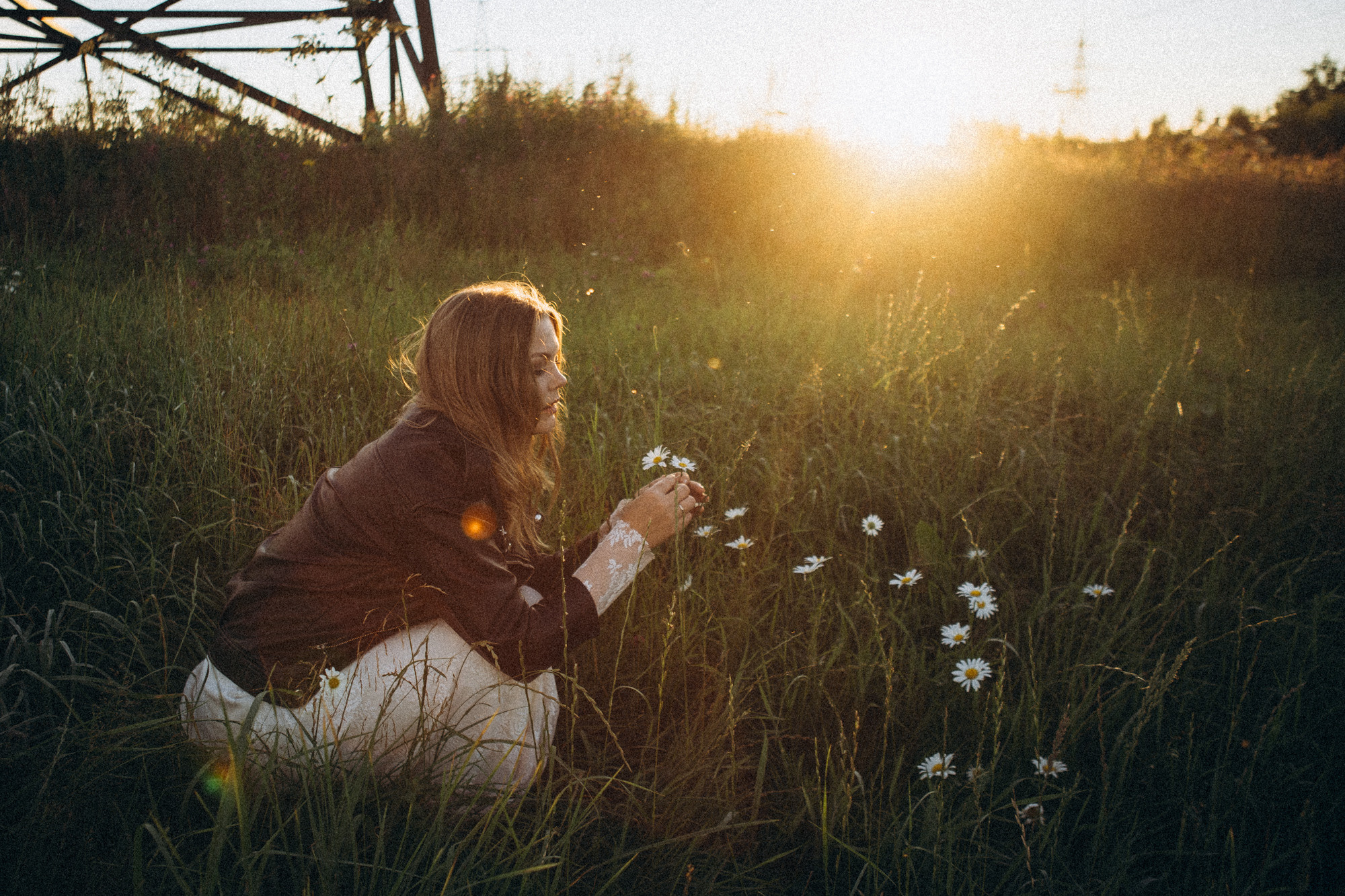 Прогулка вдоль опор ЛЭП. Даша Яковенко Фотограф Спб