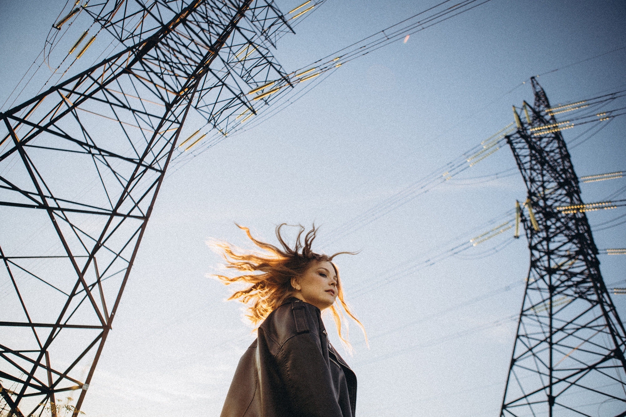 Прогулка вдоль опор ЛЭП. Даша Яковенко Фотограф Спб