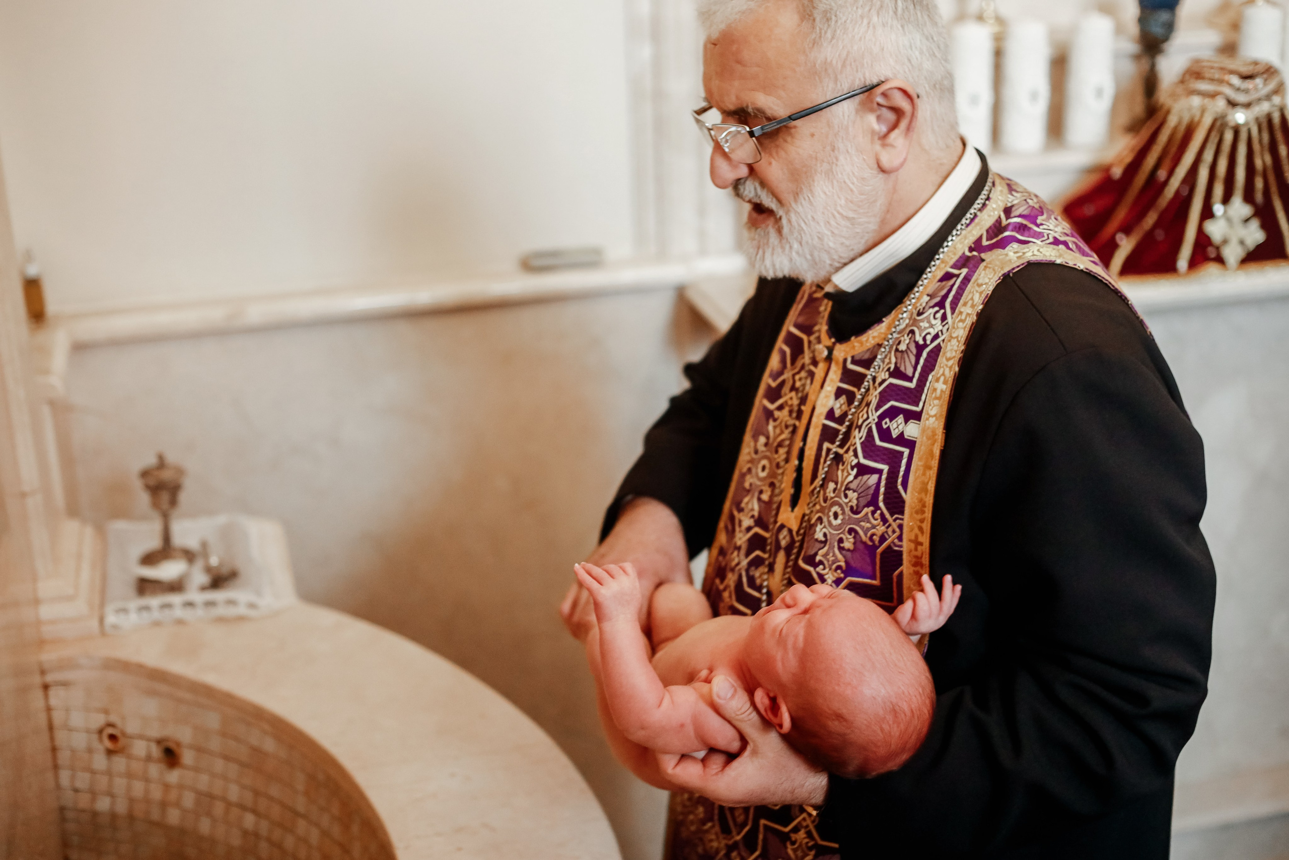 Фотосъемка крещения. Свадебный и семейный фотограф в Краснодарском крае Мария Данилкина