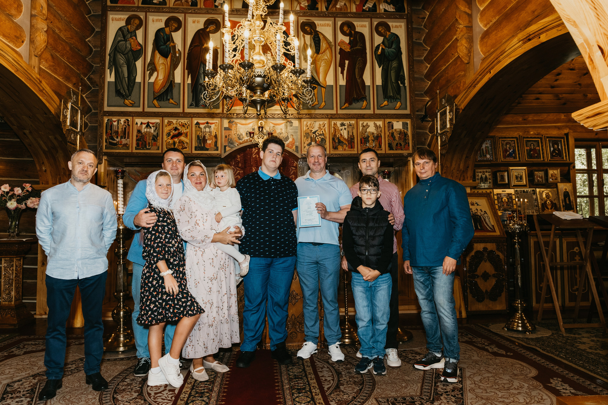 Крещение Елизаветы. Фотограф на выписку из роддома в Москве и МО