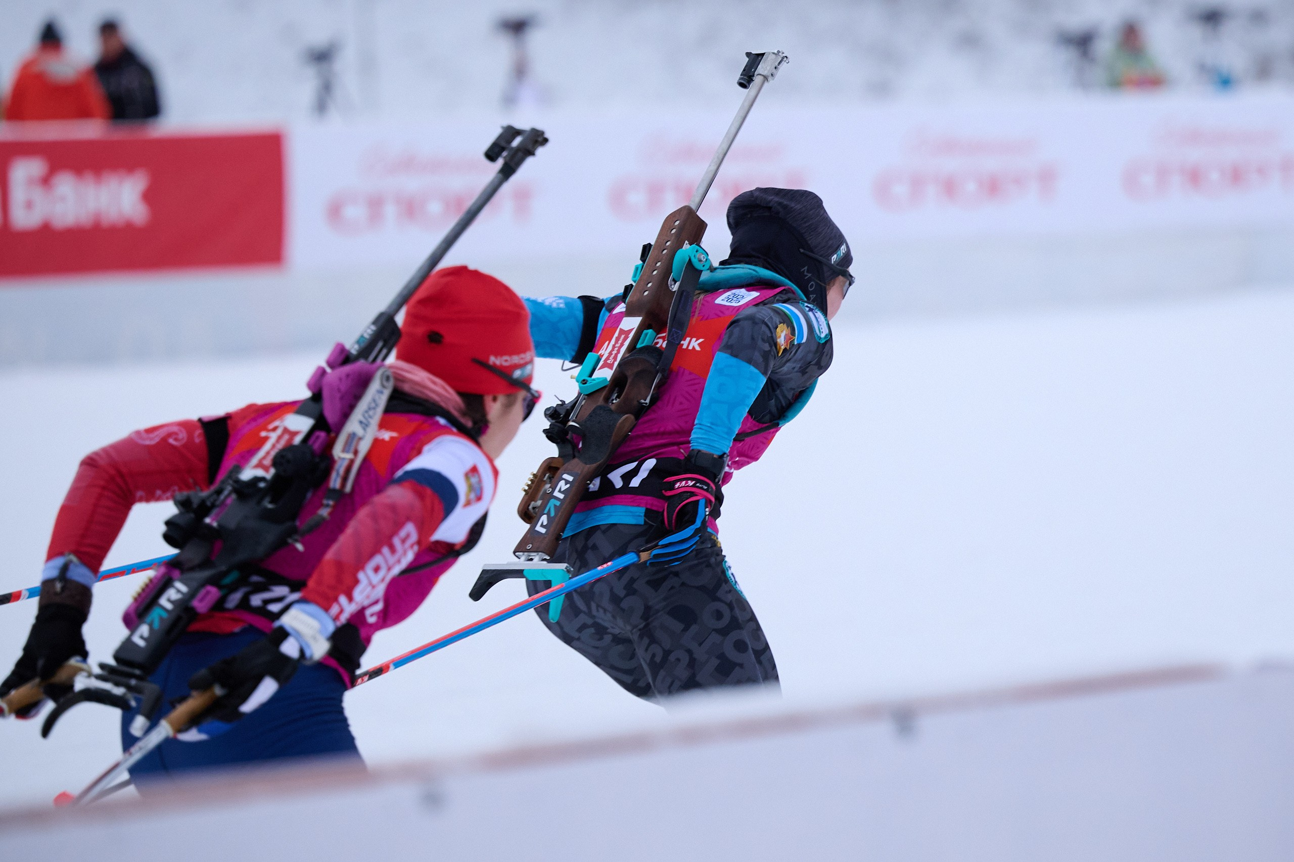 Биатлон. Чемпионат России — 2024/2025, 3-й этап, Ижевск. Ижевская винтовка. Спортивный репортажный фотограф в Ижевске Сергей Мерзляков