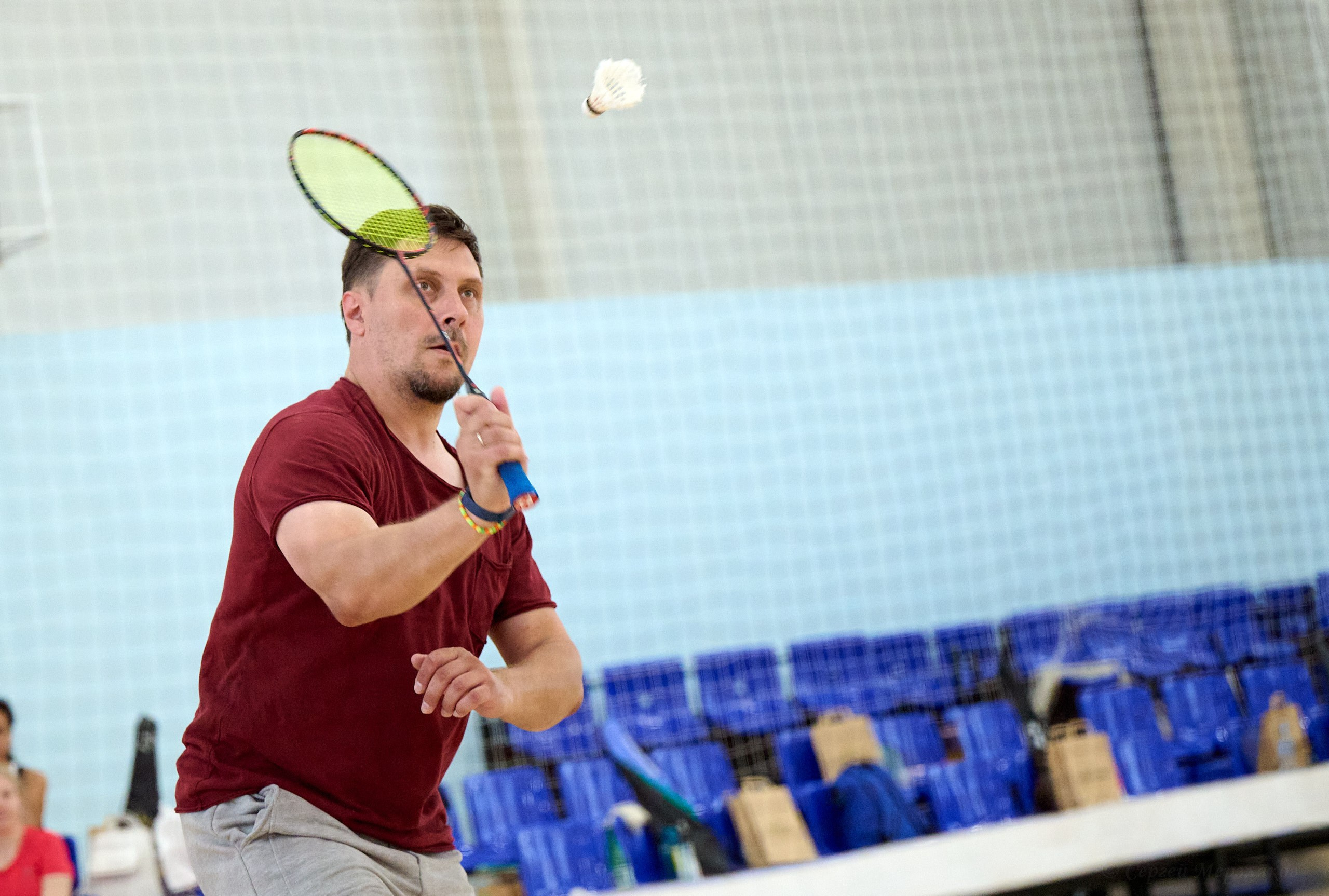 Бадминтон. Мастер-класс Любови Сухановой. Ижевск. 20.07.2024. Спортивный репортажный фотограф в Ижевске Сергей Мерзляков