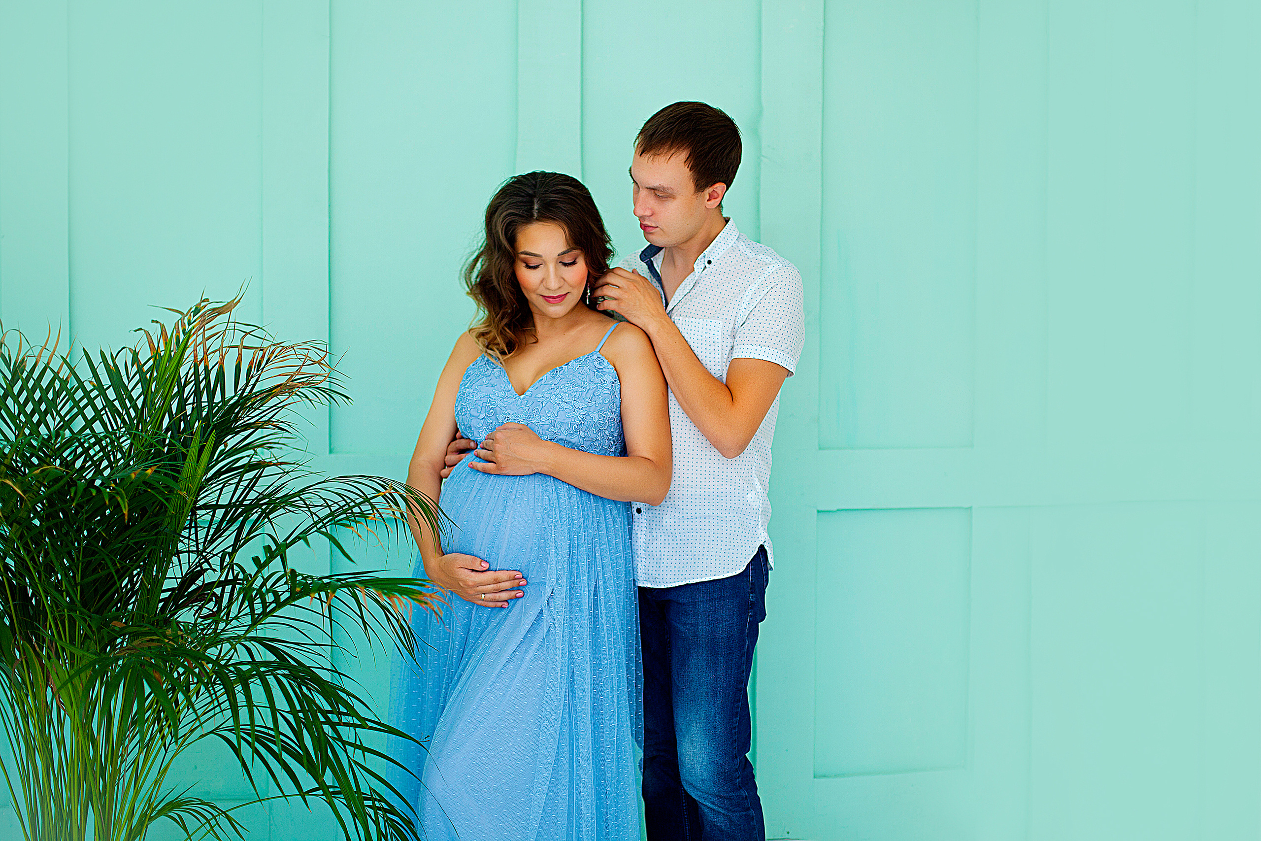 Беременная съемка 26−32 недели. Фотограф новорожденных и детей до года в Новосибирске Ka