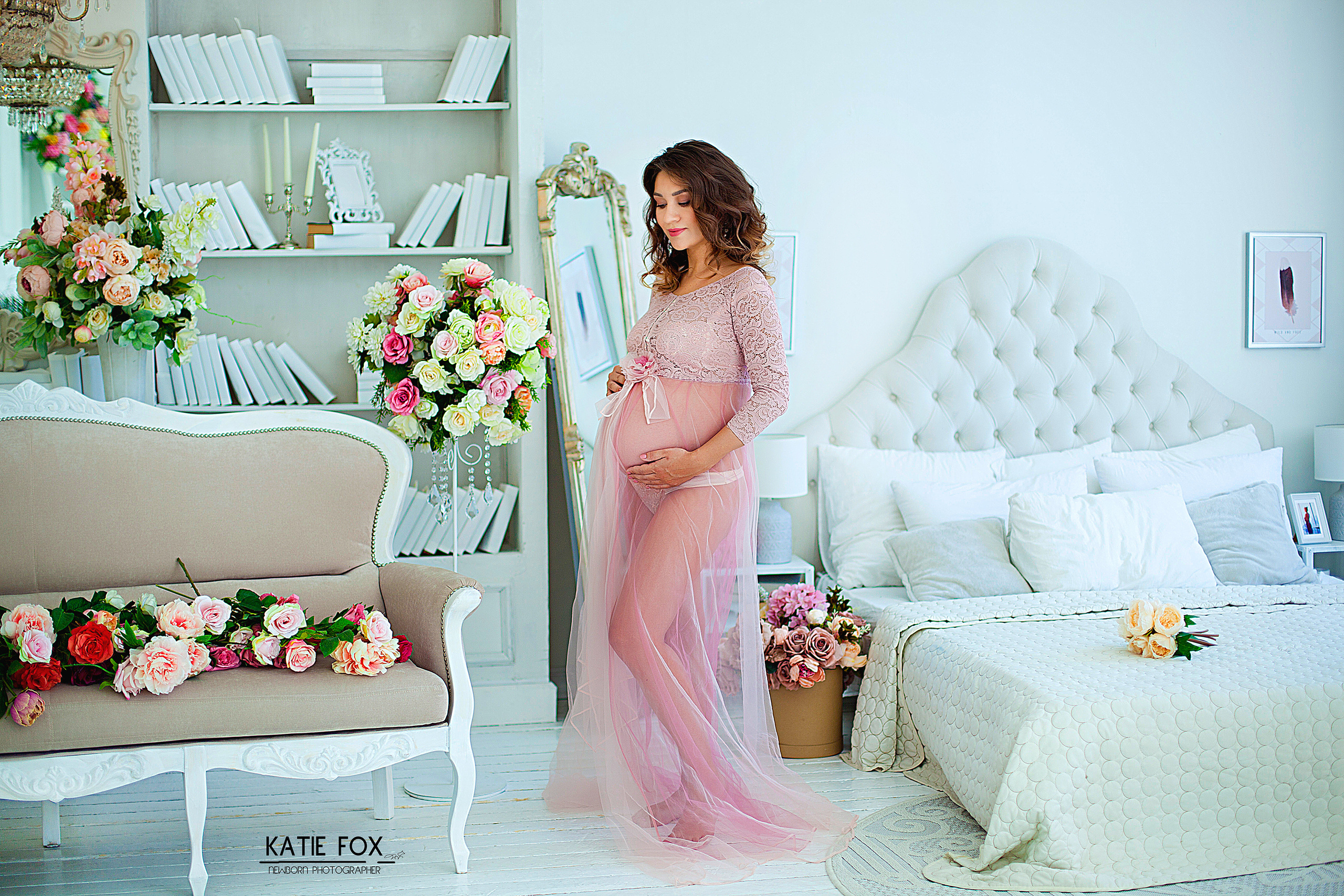 Беременная съемка 26−32 недели. Фотограф новорожденных и детей до года в Новосибирске Ka