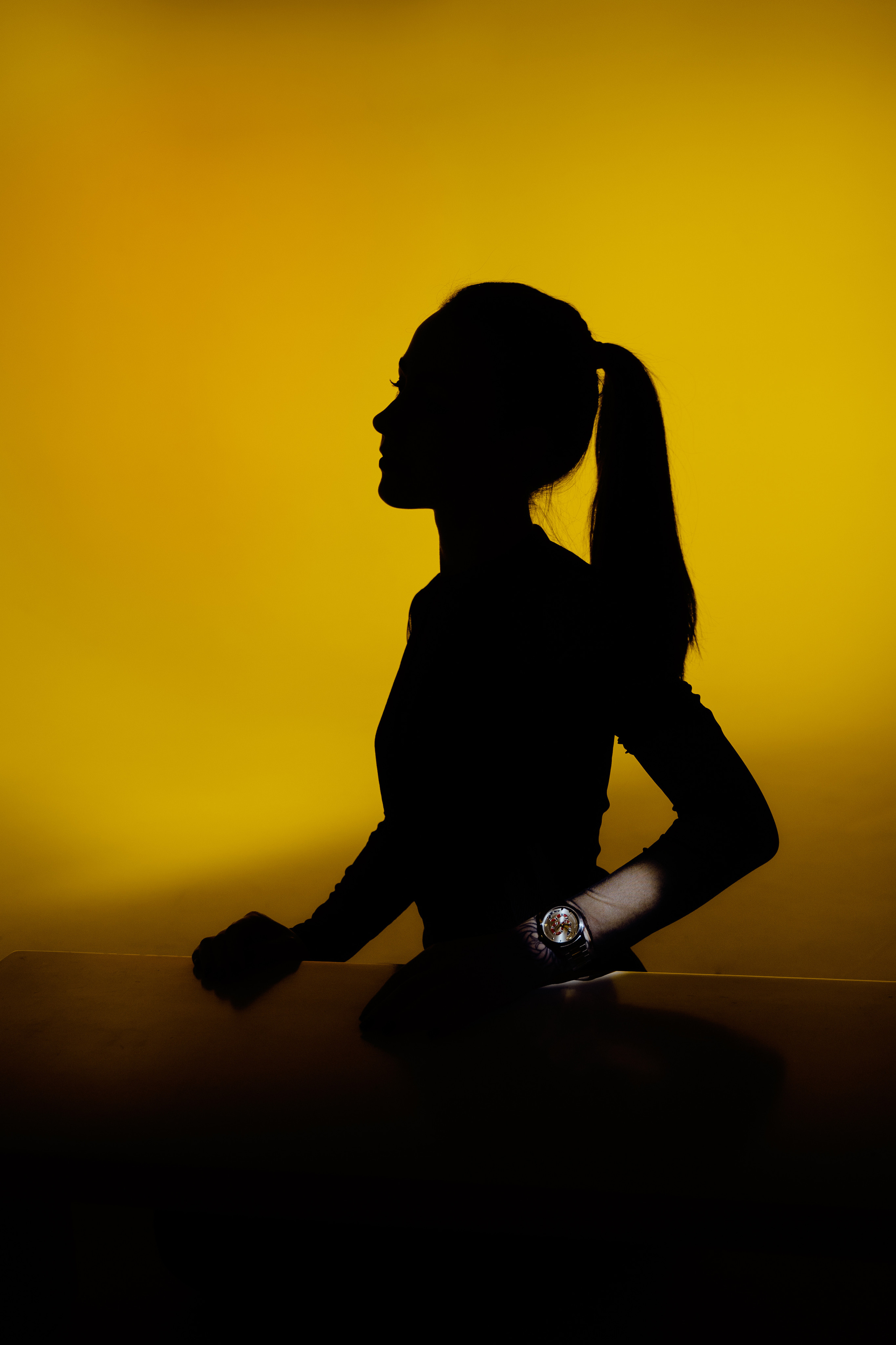 Яркая съемка в студии