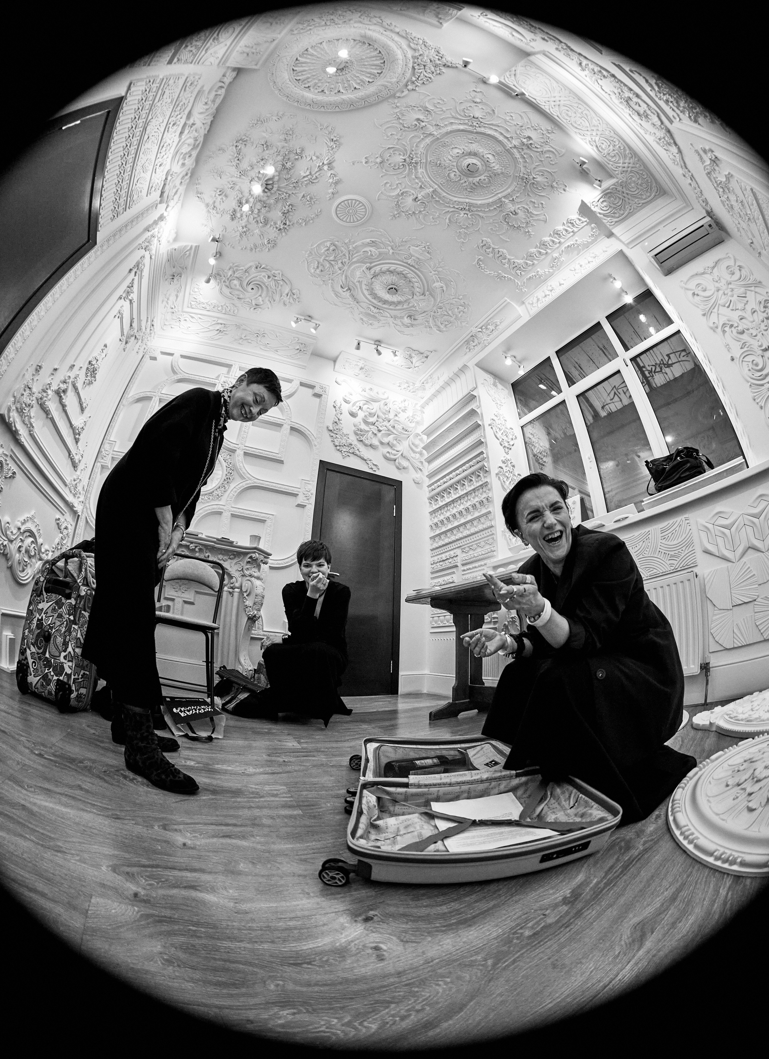 Проект «Соображаем на троих» лекция по А. Чехову в салоне «Аврора». Фотограф Юлия Маринина