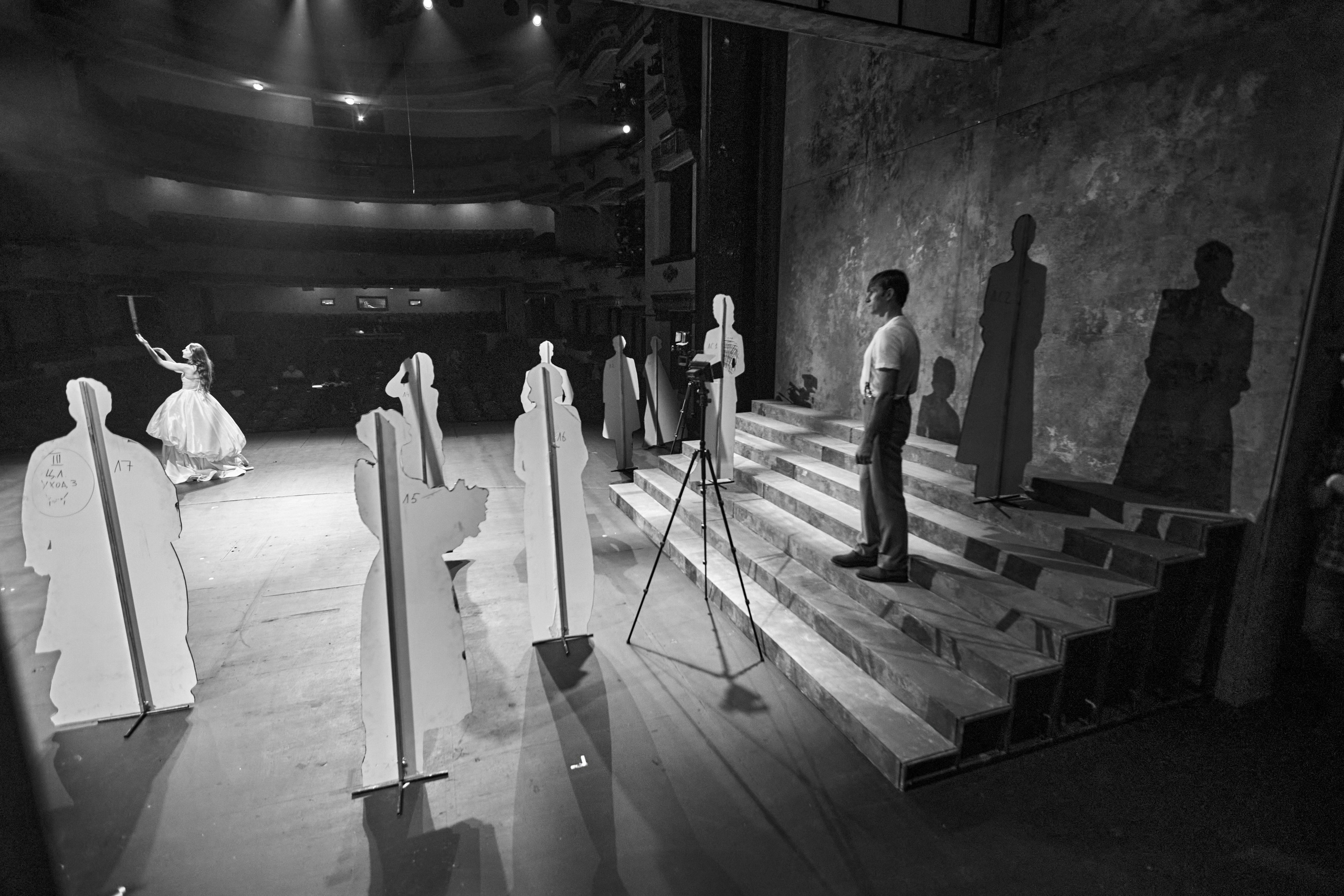 За кулисами. Фотограф Юлия Маринина