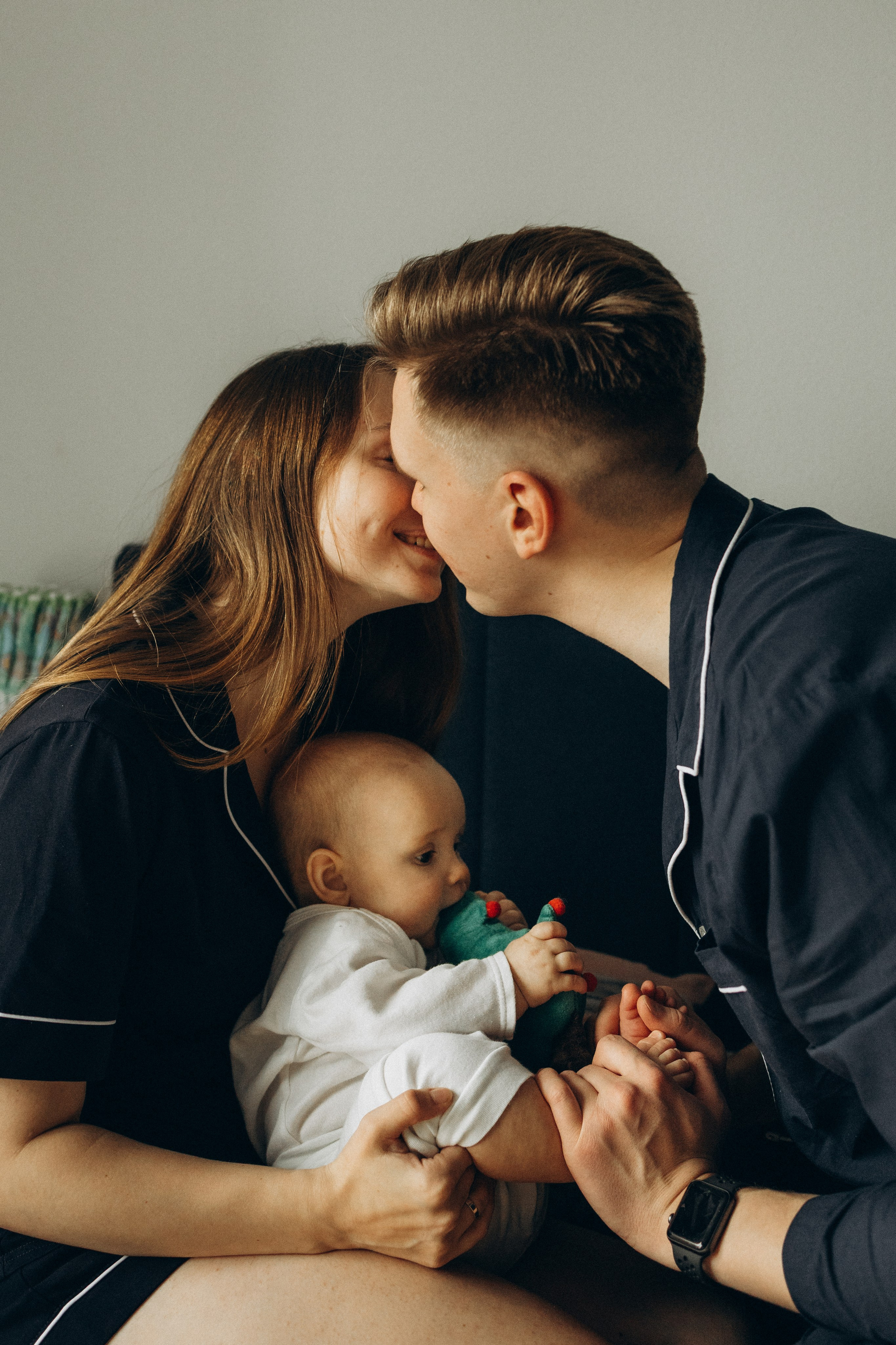 Первый Новый год Андрюши. Фотограф lifestylе в Москве Пшеничная Анастасия