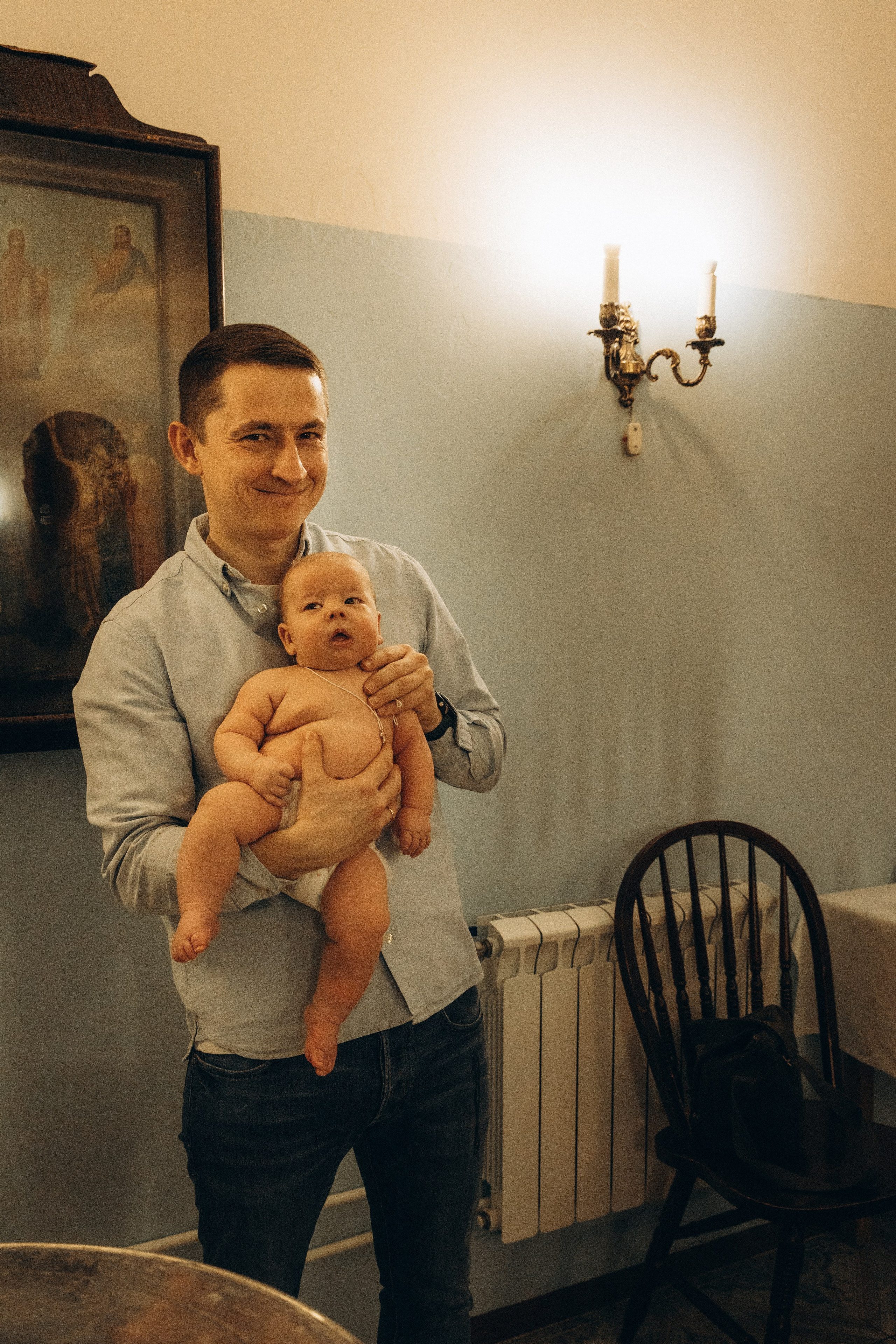 Таинство Крещения. Фотограф lifestylе в Москве Пшеничная Анастасия