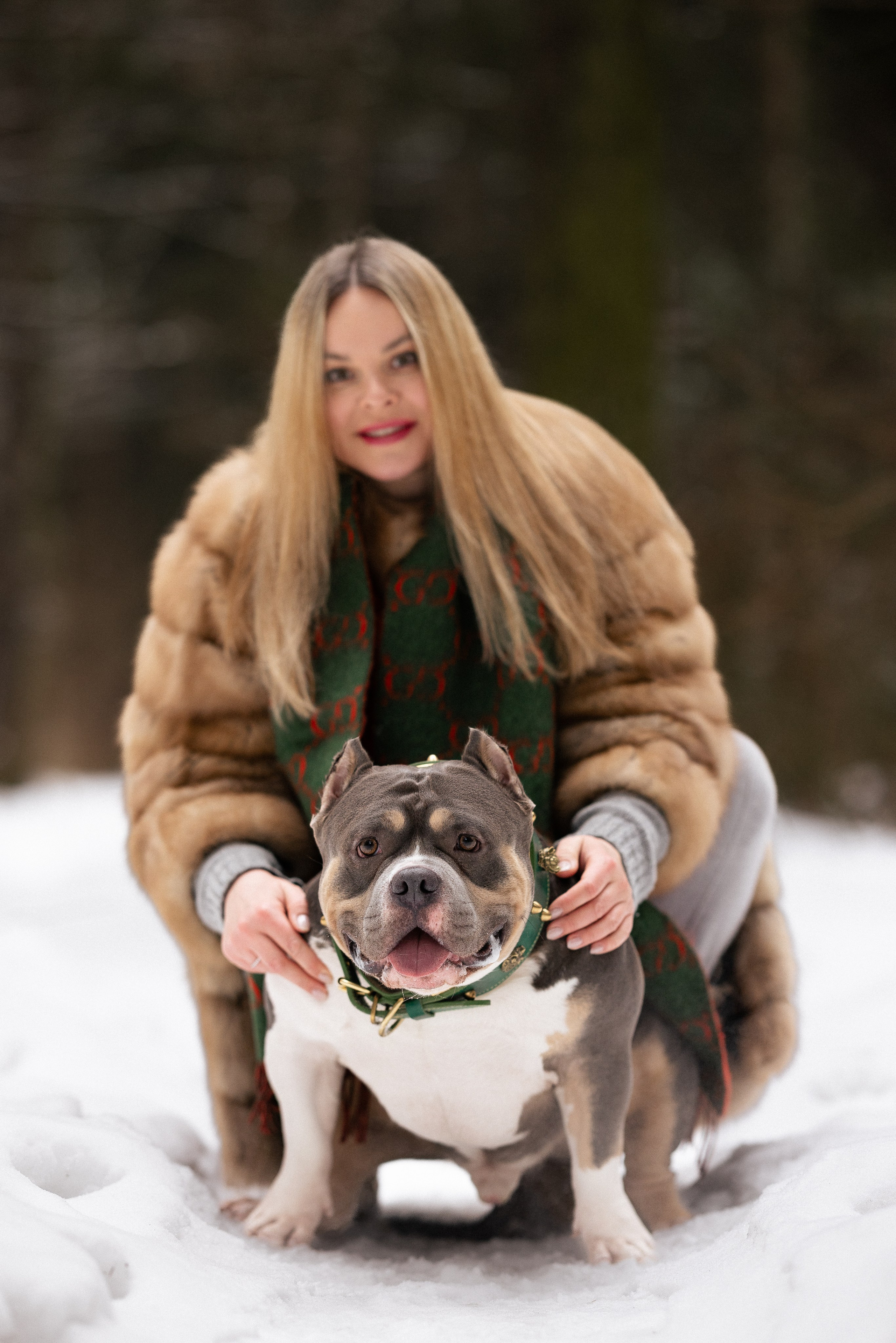 Лера и Наган. Фотограф и видеограф анималист Аганина Дарья