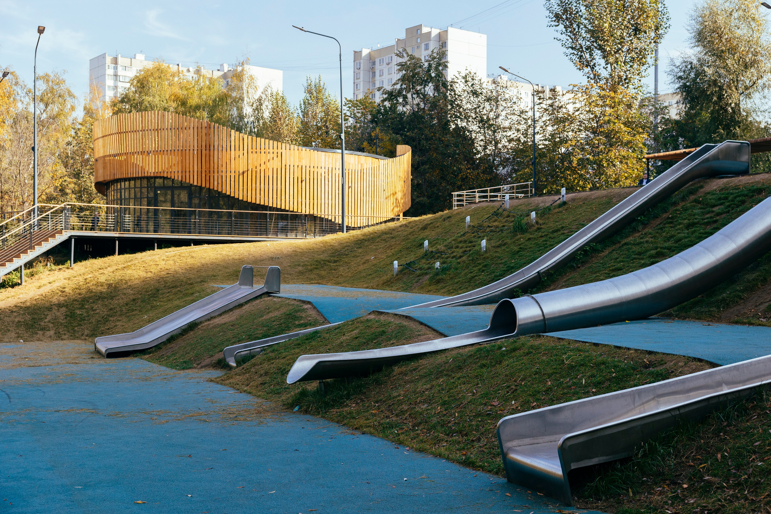 Фотосъемка для архитектурного бюро А4 «Парк Яуза». Фотограф Георгий Нигматулин