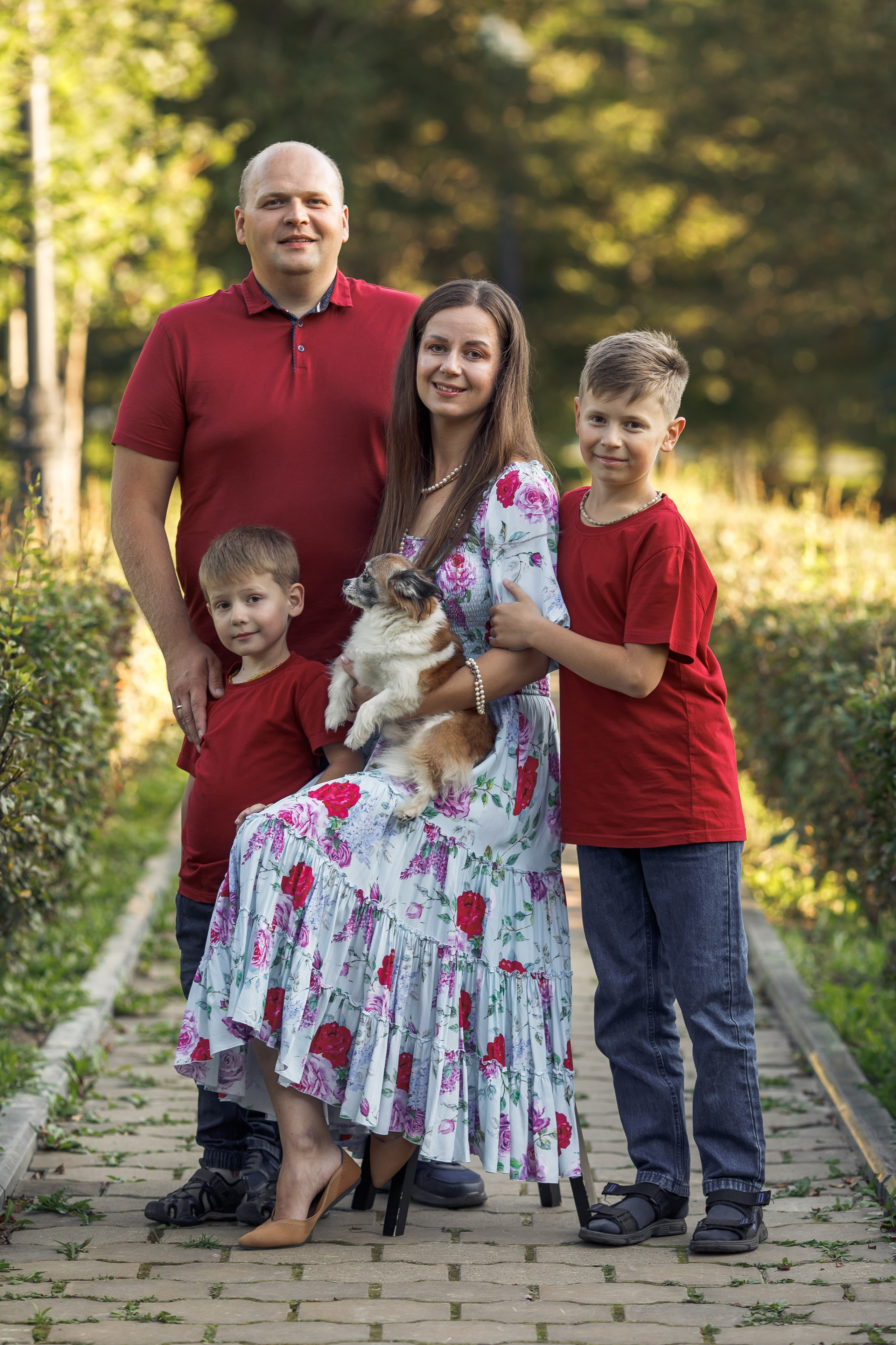Надя, Дима и дети. Осень 2023 г. Школьный и детский фотограф в Южно-Сахалинске Анастасия Лескова