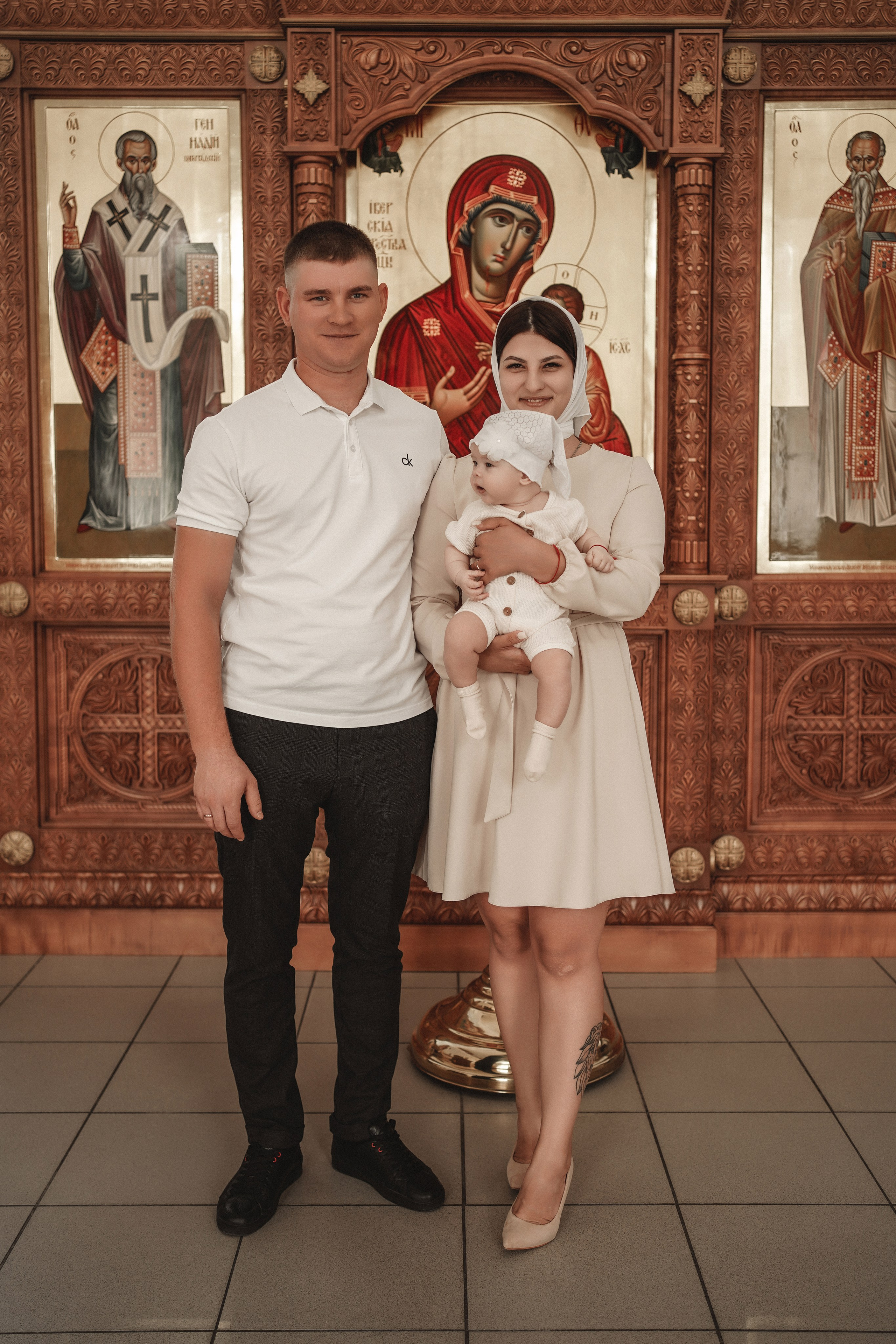 Таинство Крещения в Успенском храме. Свадебный фотограф в Ростове-на-Дону. Таинство Крещения и Венчания, семейные фотосессии. Алёна Чёботова