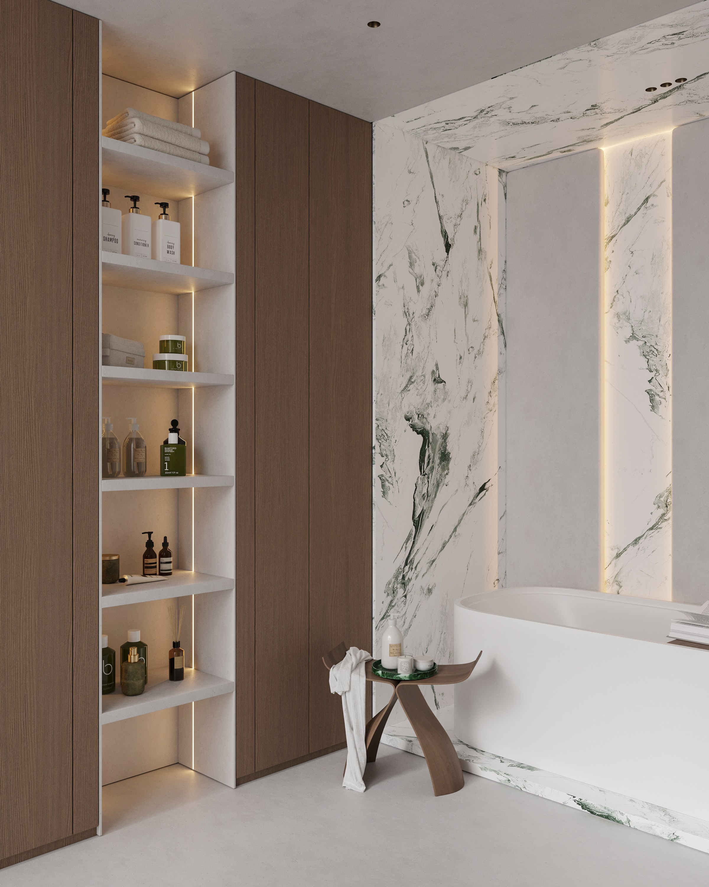 NORDIC HAVEN | DESIGNER ANNE KIREEVA. Interior Visualization by Valerie Stetyukevich