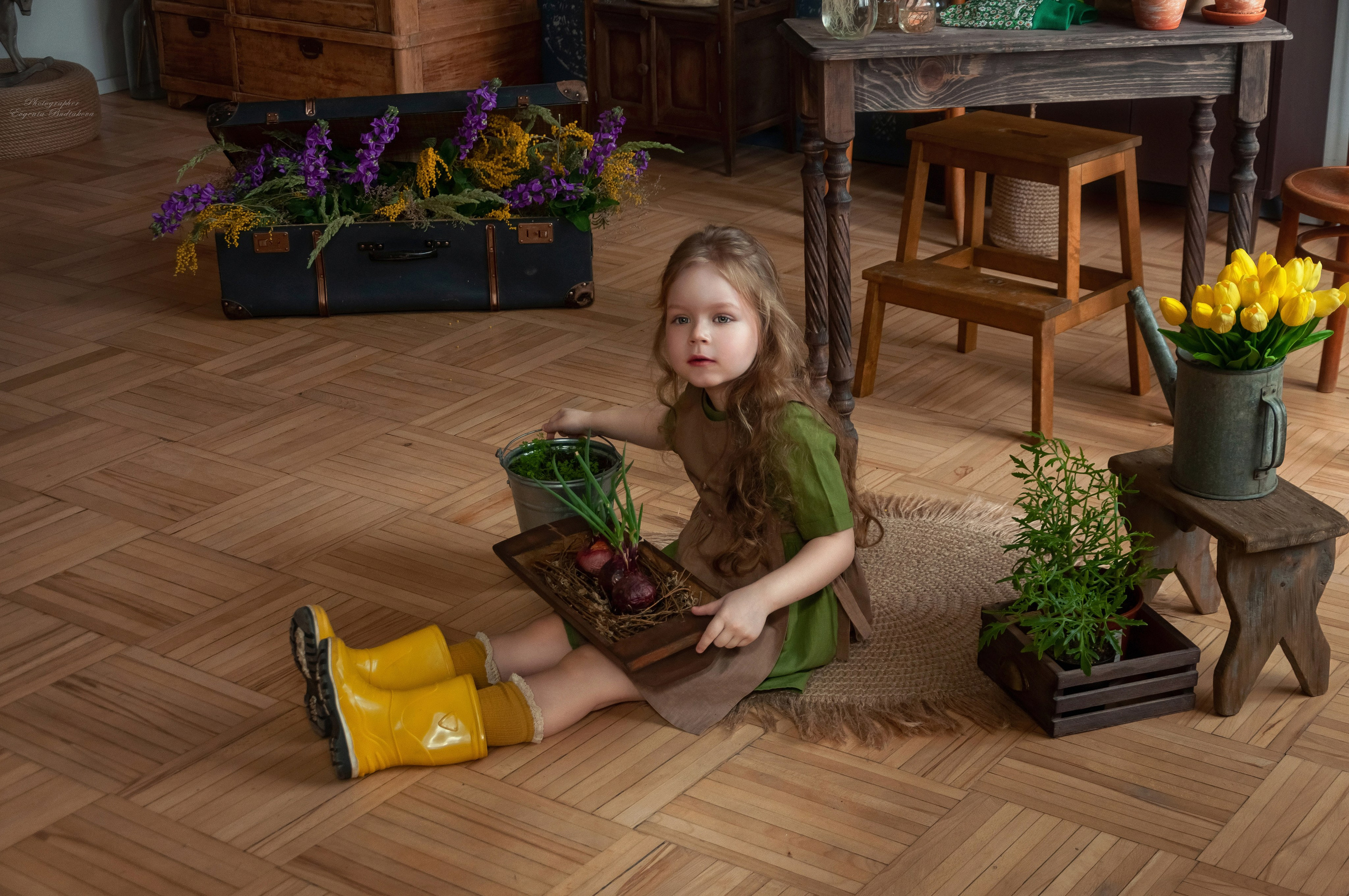 Детский портрет. Фотохудожник и фоторежиссёр Евгения Будякова