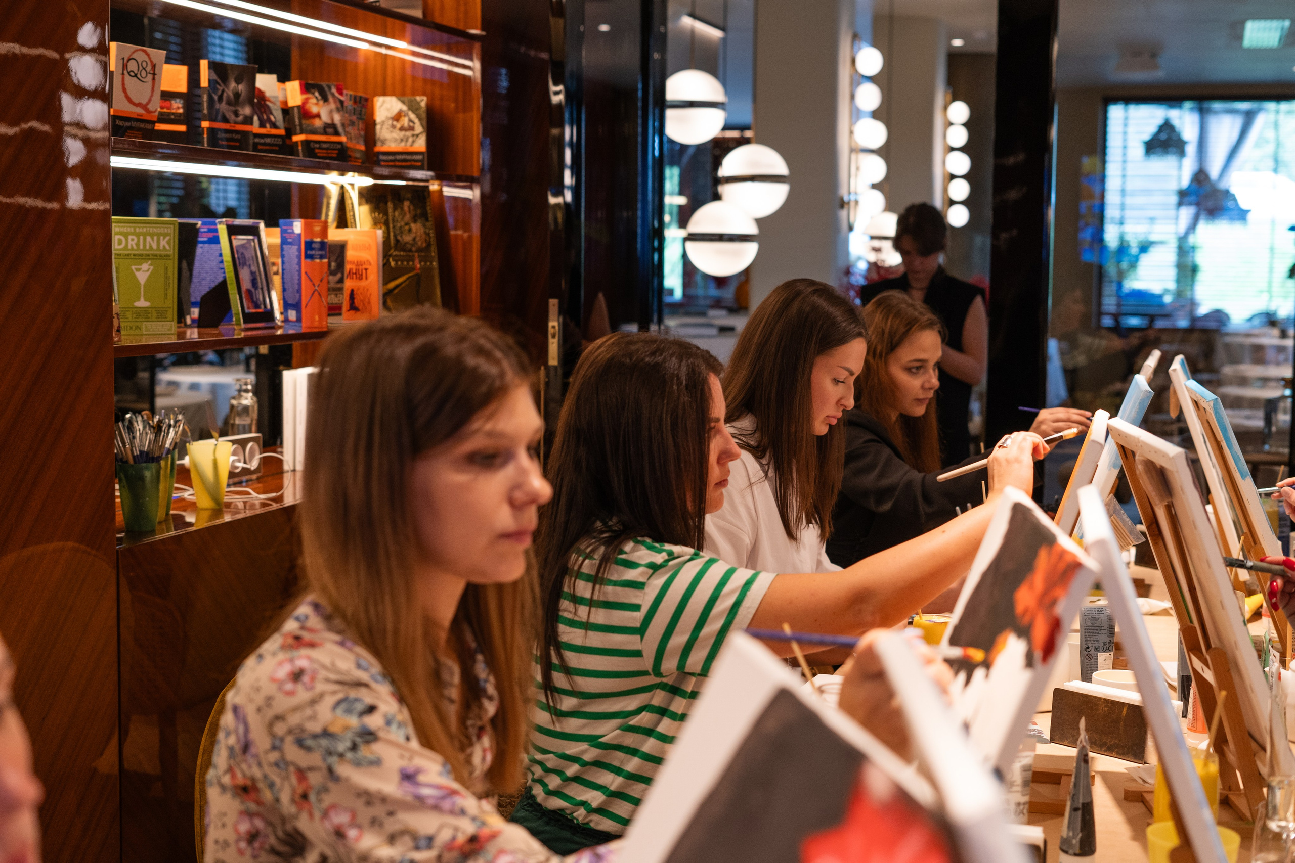 Корпоратив Teach Me Art 3. Портретный фотограф в Москве и Санкт-Петербурге Арина Чех