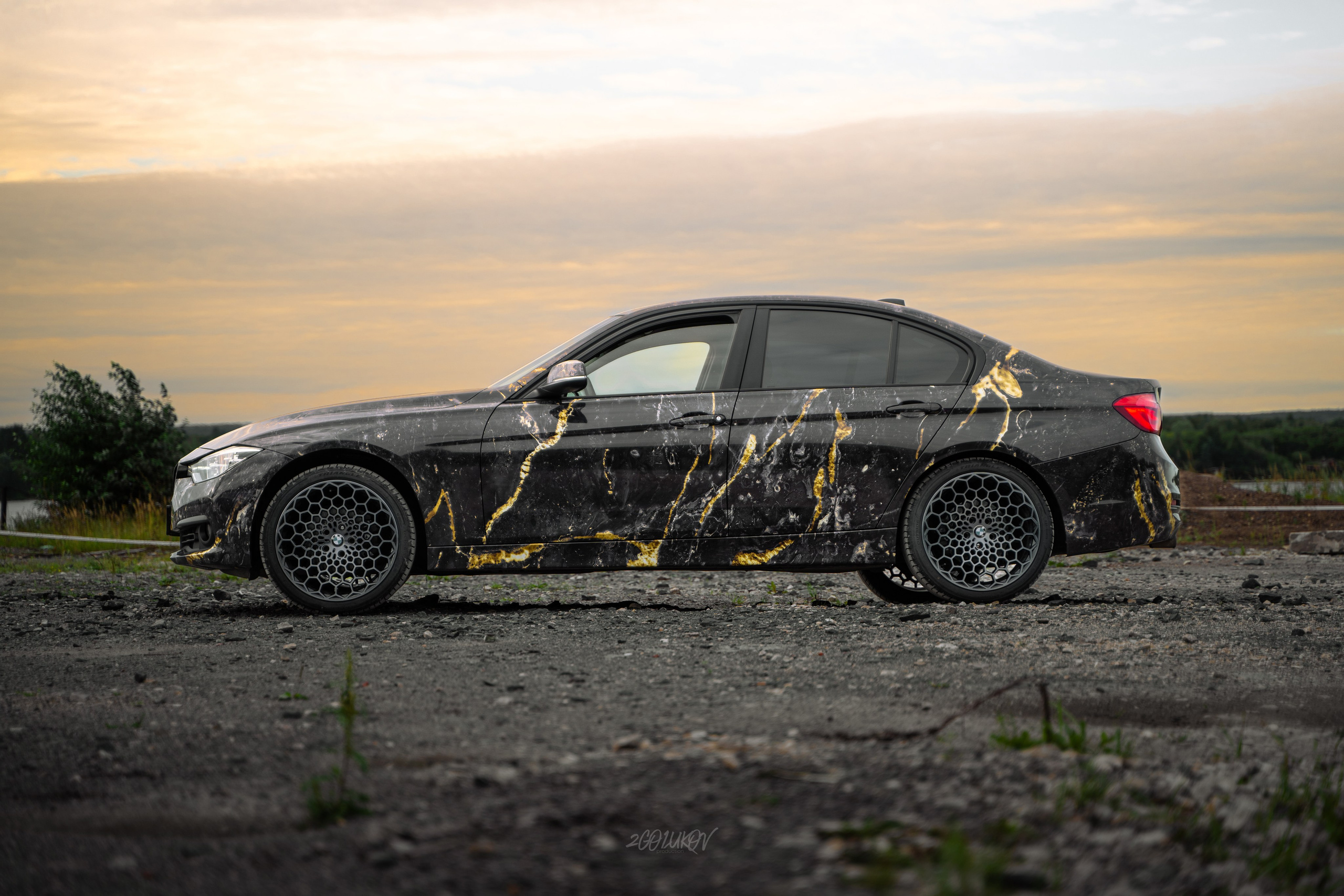 BMW 3-series. Автомобильный фотограф и видеограф в Санкт-Петербурге I 2golukov prod