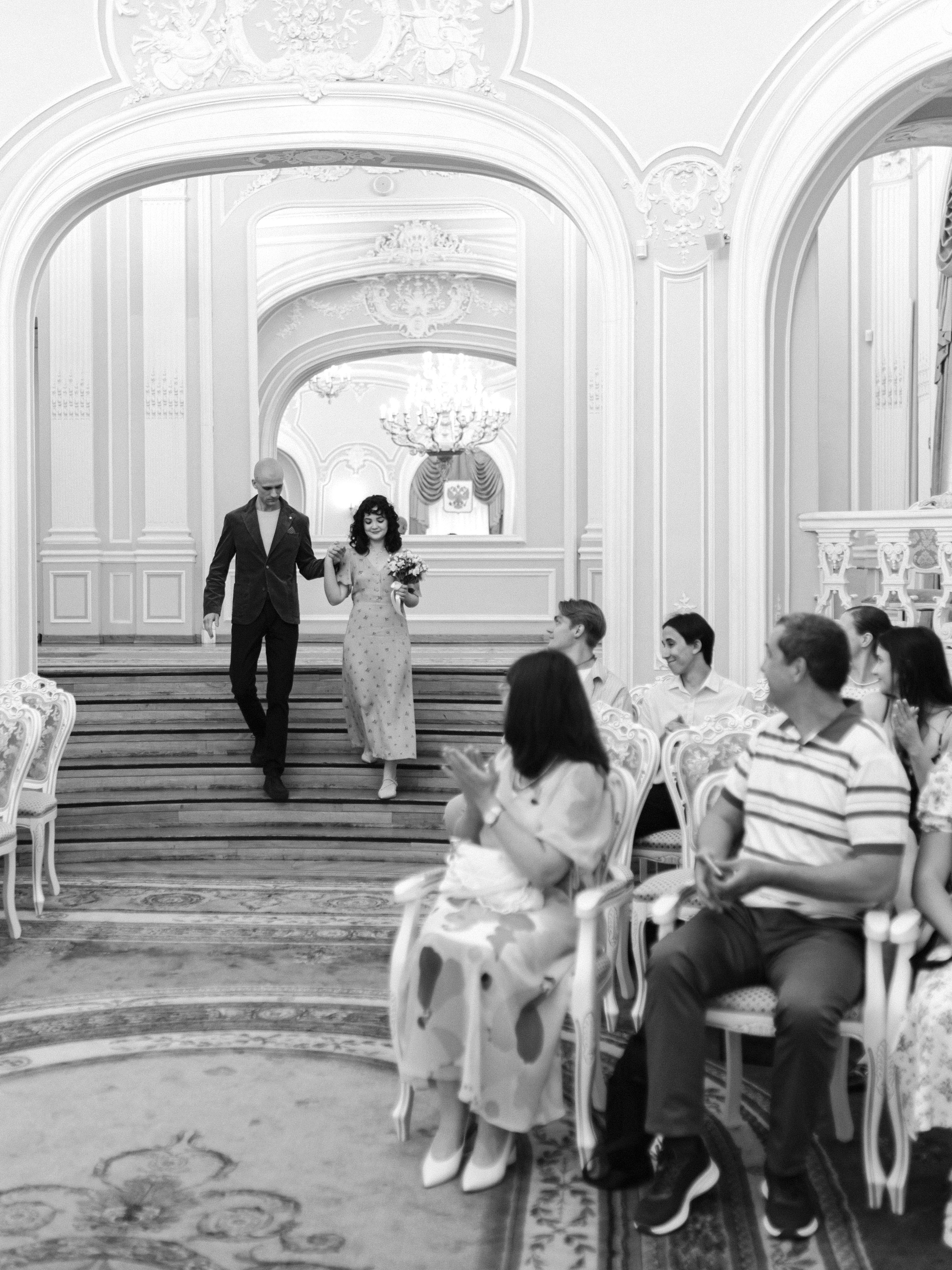 Загс Петроградки + ботанический сад. Фотограф СПБ Засорина Юлия