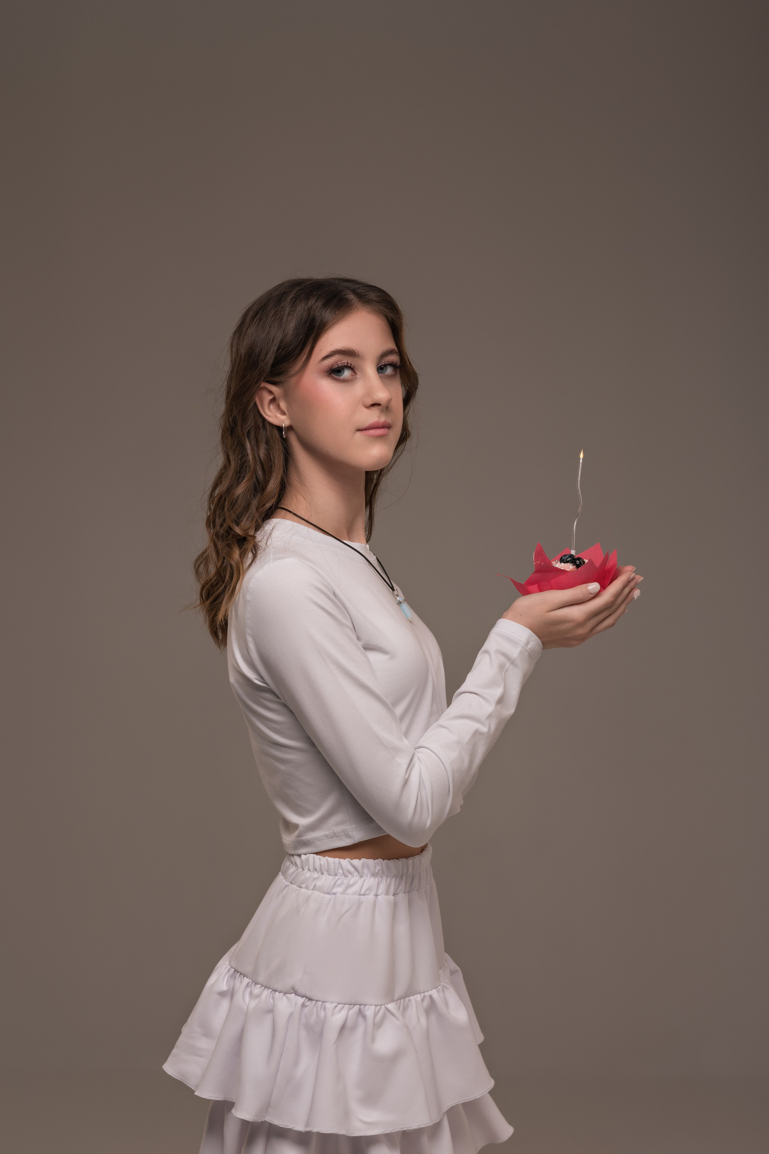 Съемки в студии