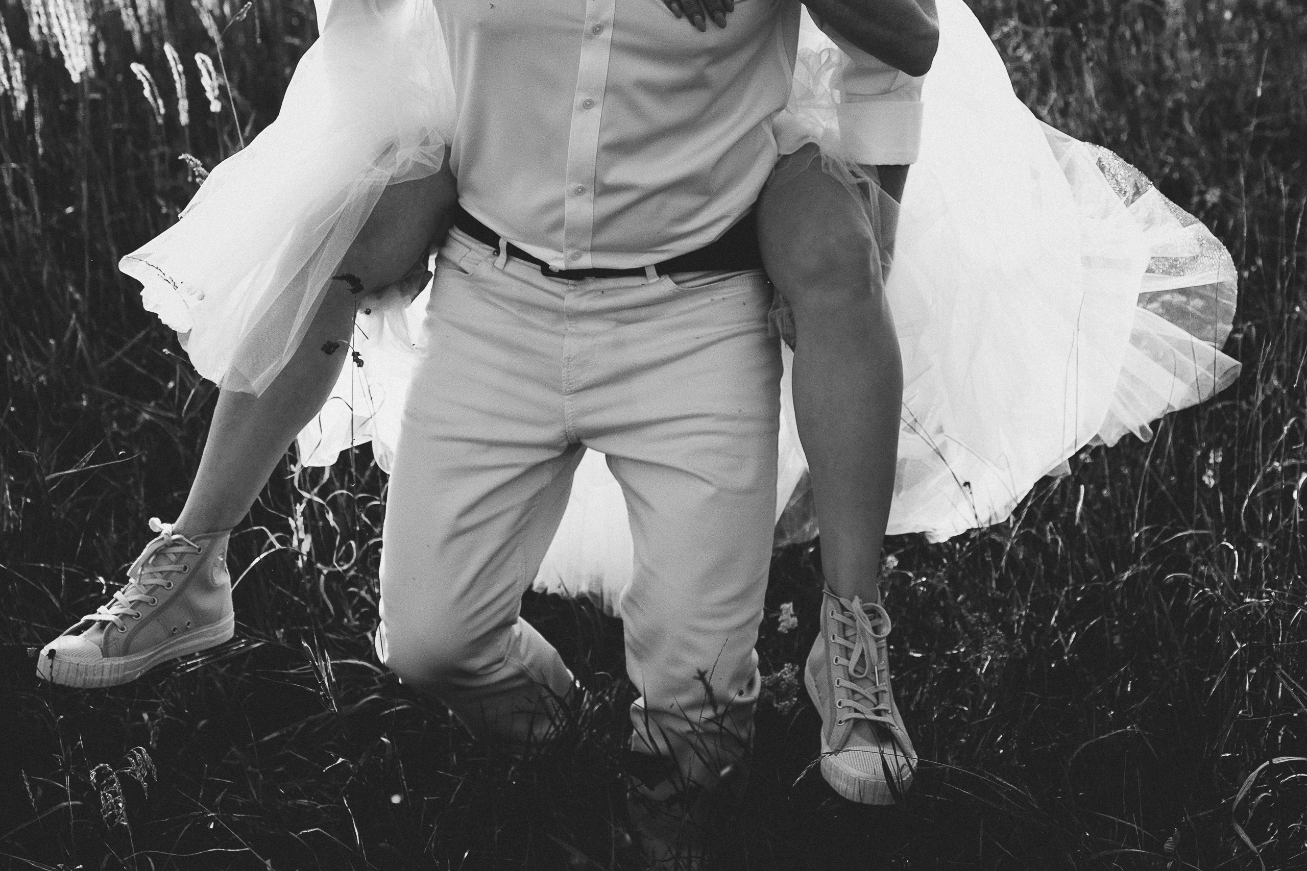 Свадебная love-story на закате