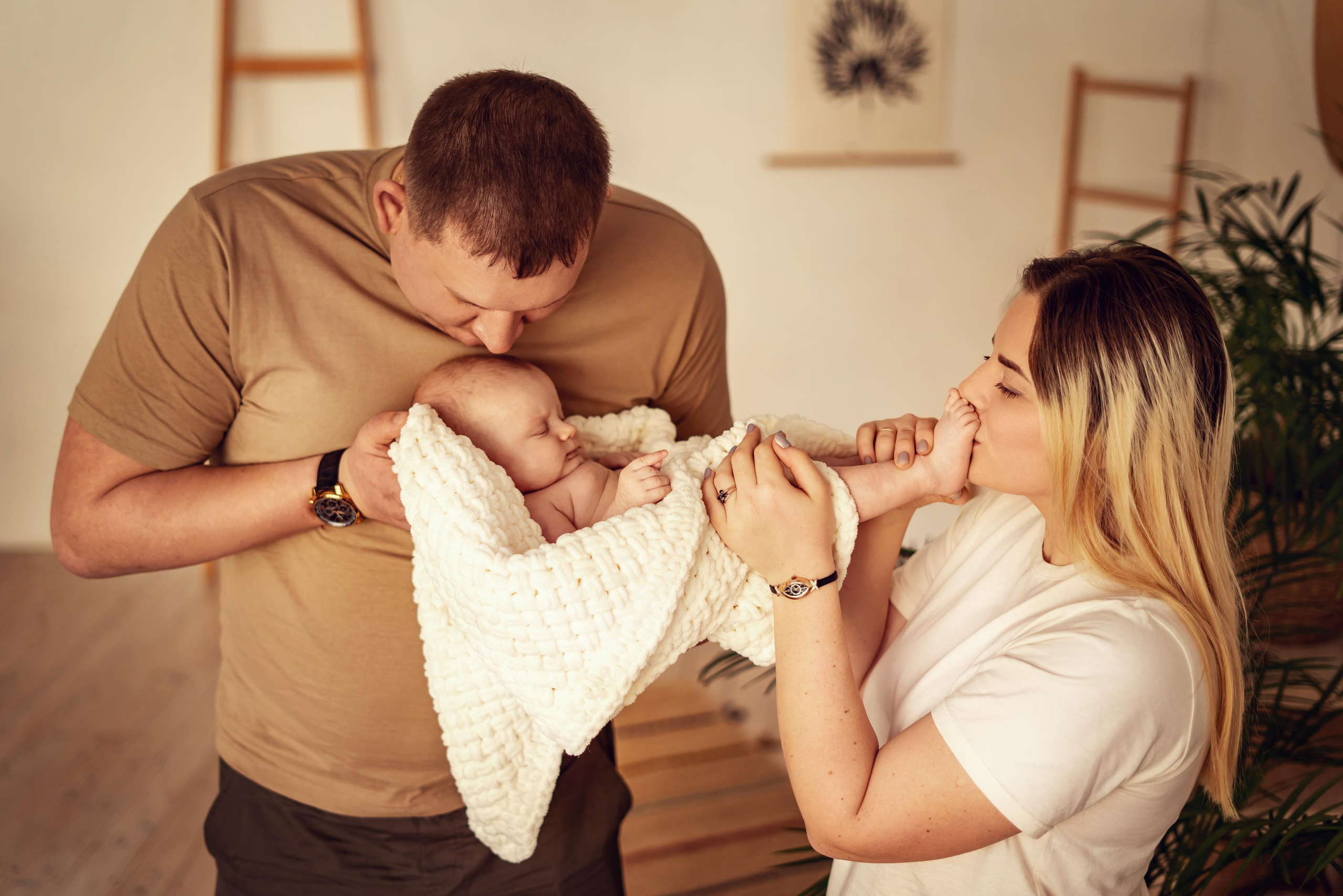 Новорожденные, «Лайфстайл». Детский и семейный фотограф в Москве Анастасия Стегниенко