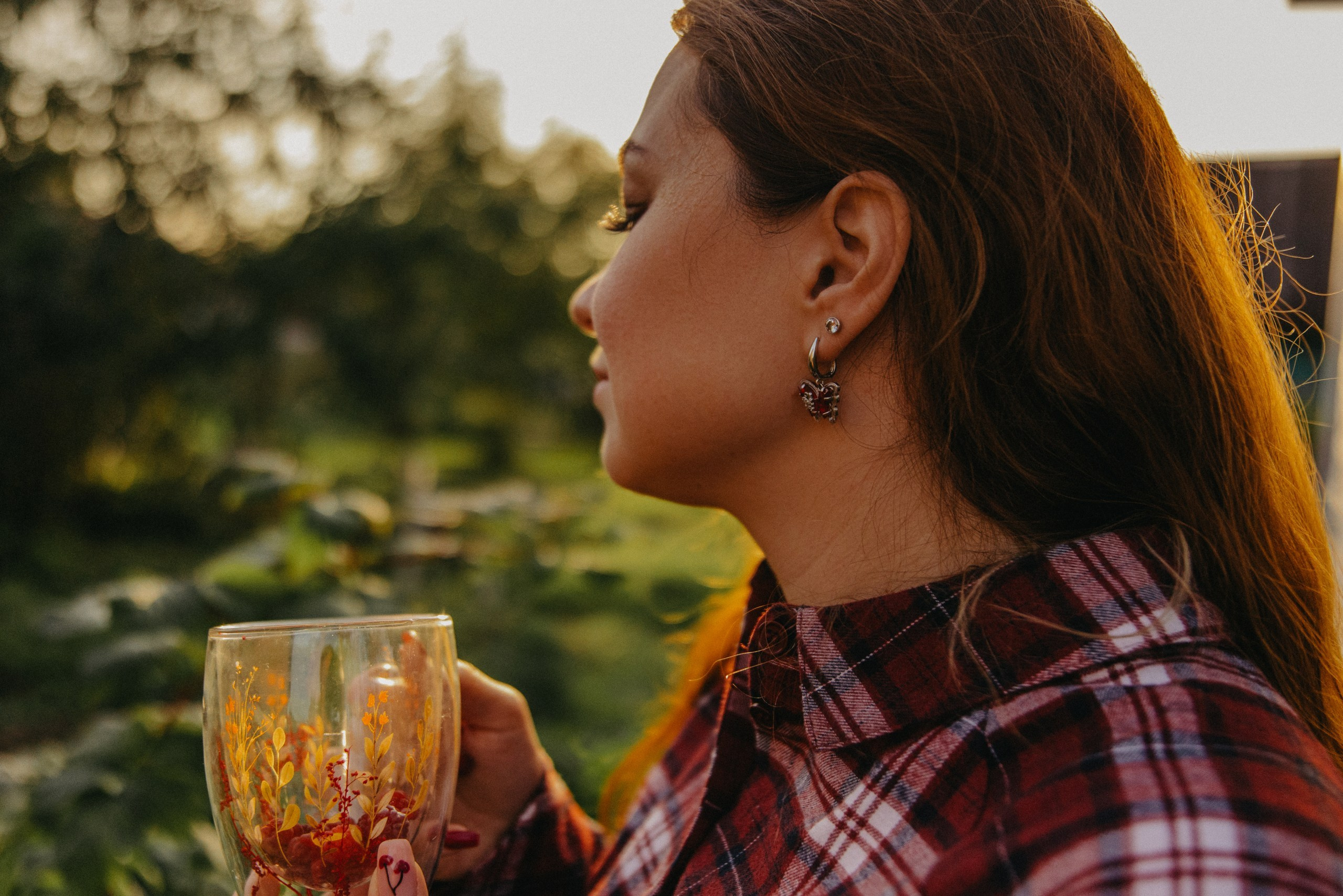 осенняя фотосессия девушки в Рыбинске