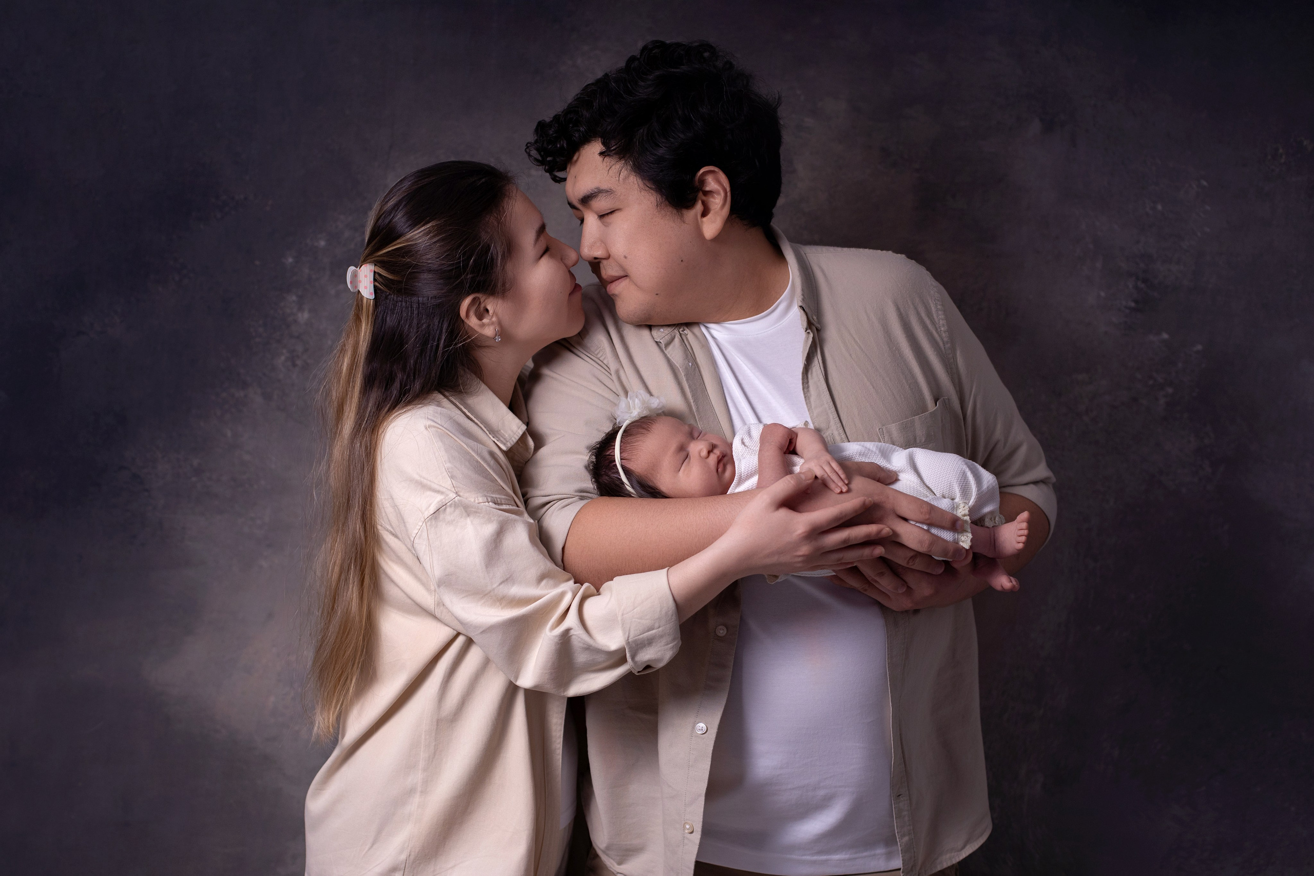 Портретные семейные. Фотограф новорожденных в Москве Кристина Ткач