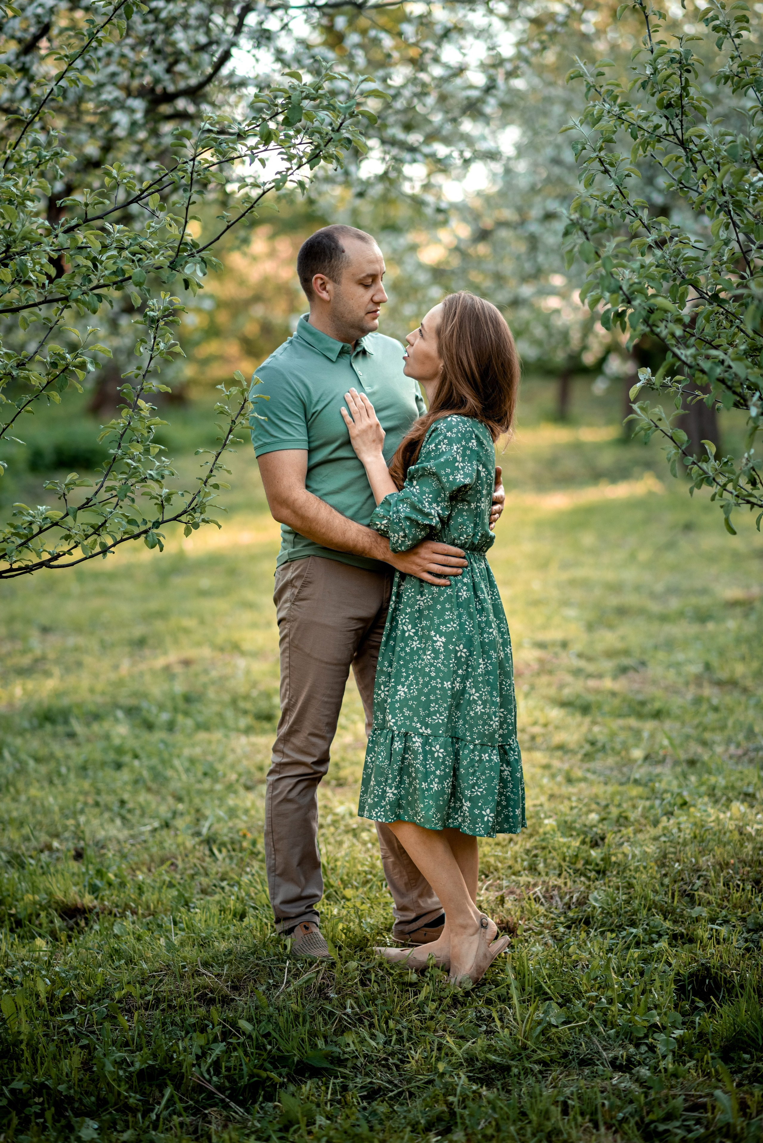 Семейная фотосессия в цветении. Ясная Поляна. Семейный и детский фотограф в Туле Светлана Воронкова