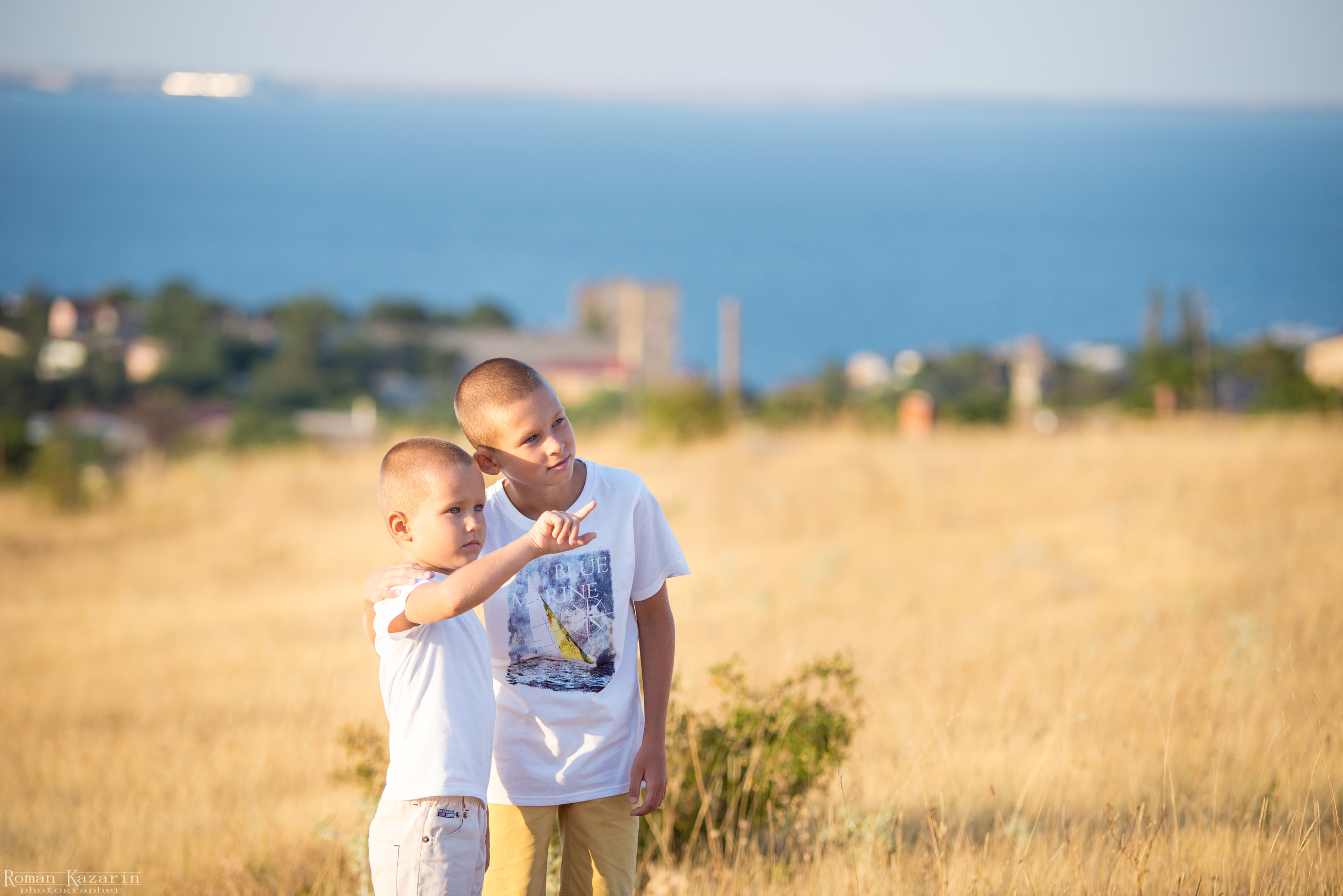 Марина и сыновья. Свадебный и семейный фотограф в Крыму Роман Казарин
