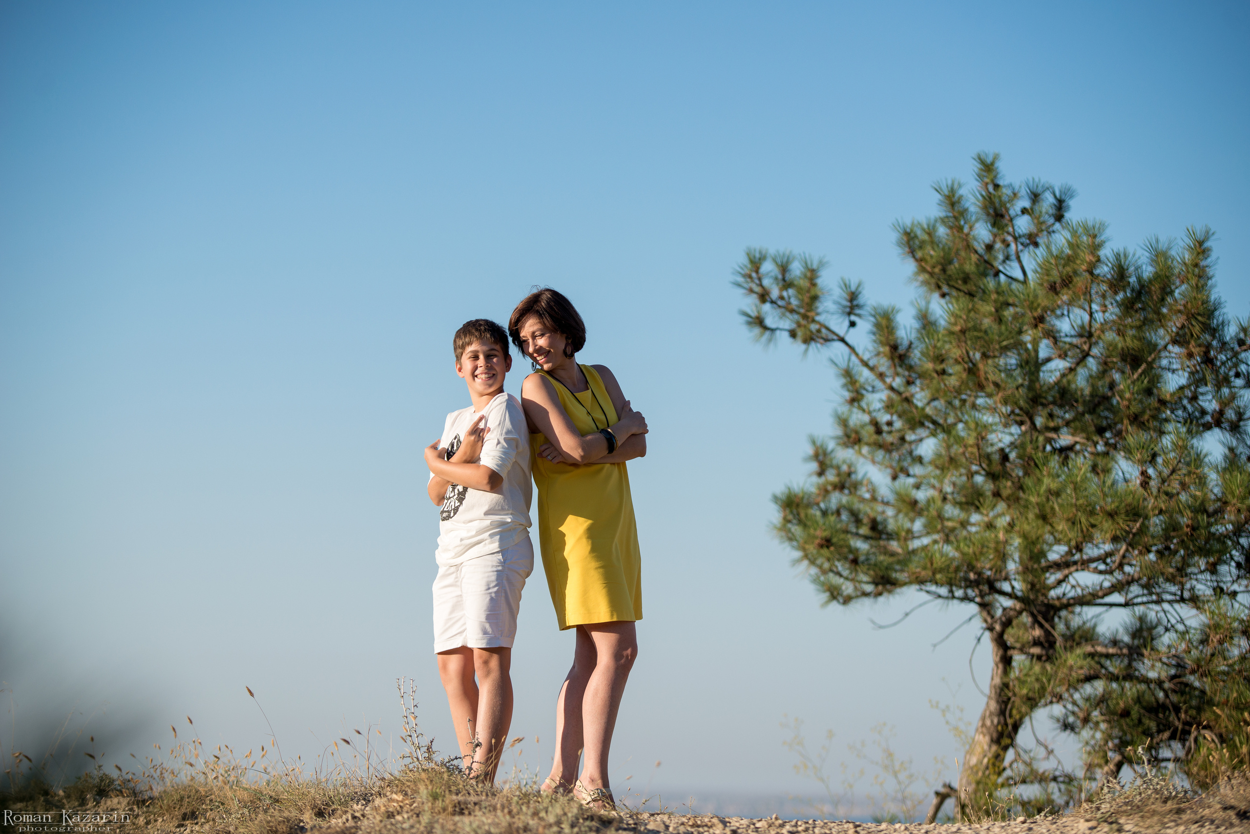 Анна с сыном. Свадебный и семейный фотограф в Крыму Роман Казарин