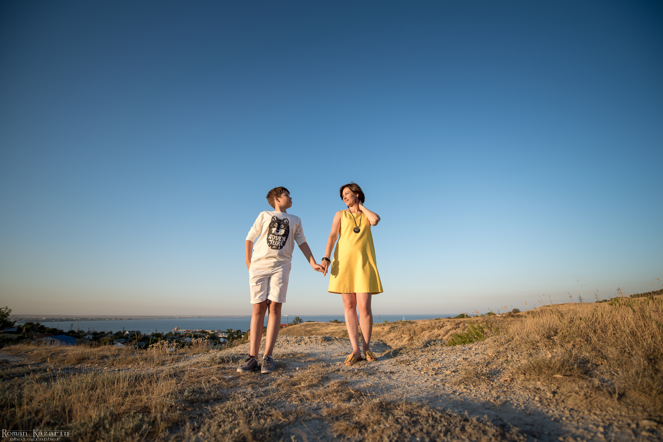 Анна с сыном. Свадебный и семейный фотограф в Крыму Роман Казарин