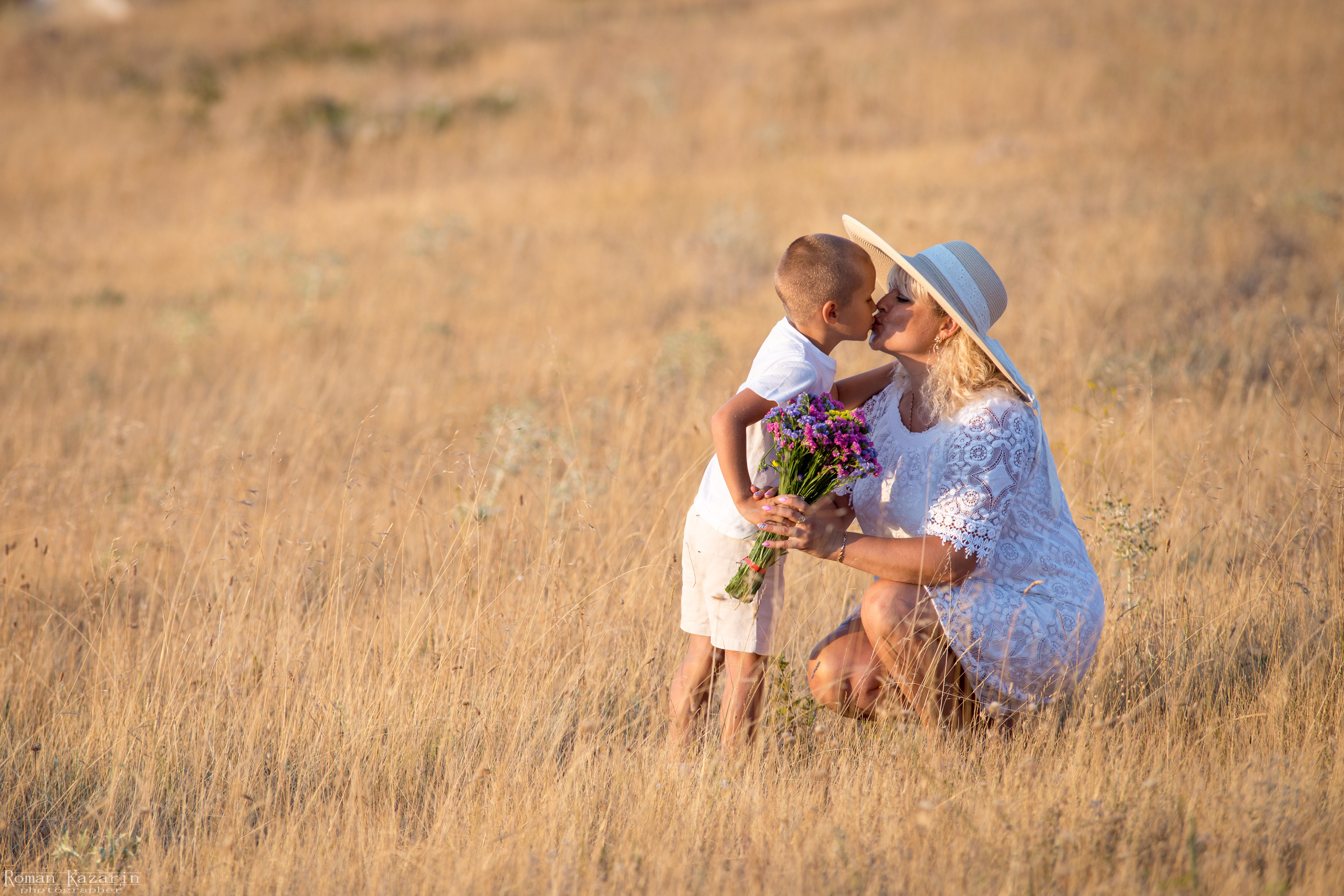 Марина и сыновья. Свадебный и семейный фотограф в Крыму Роман Казарин