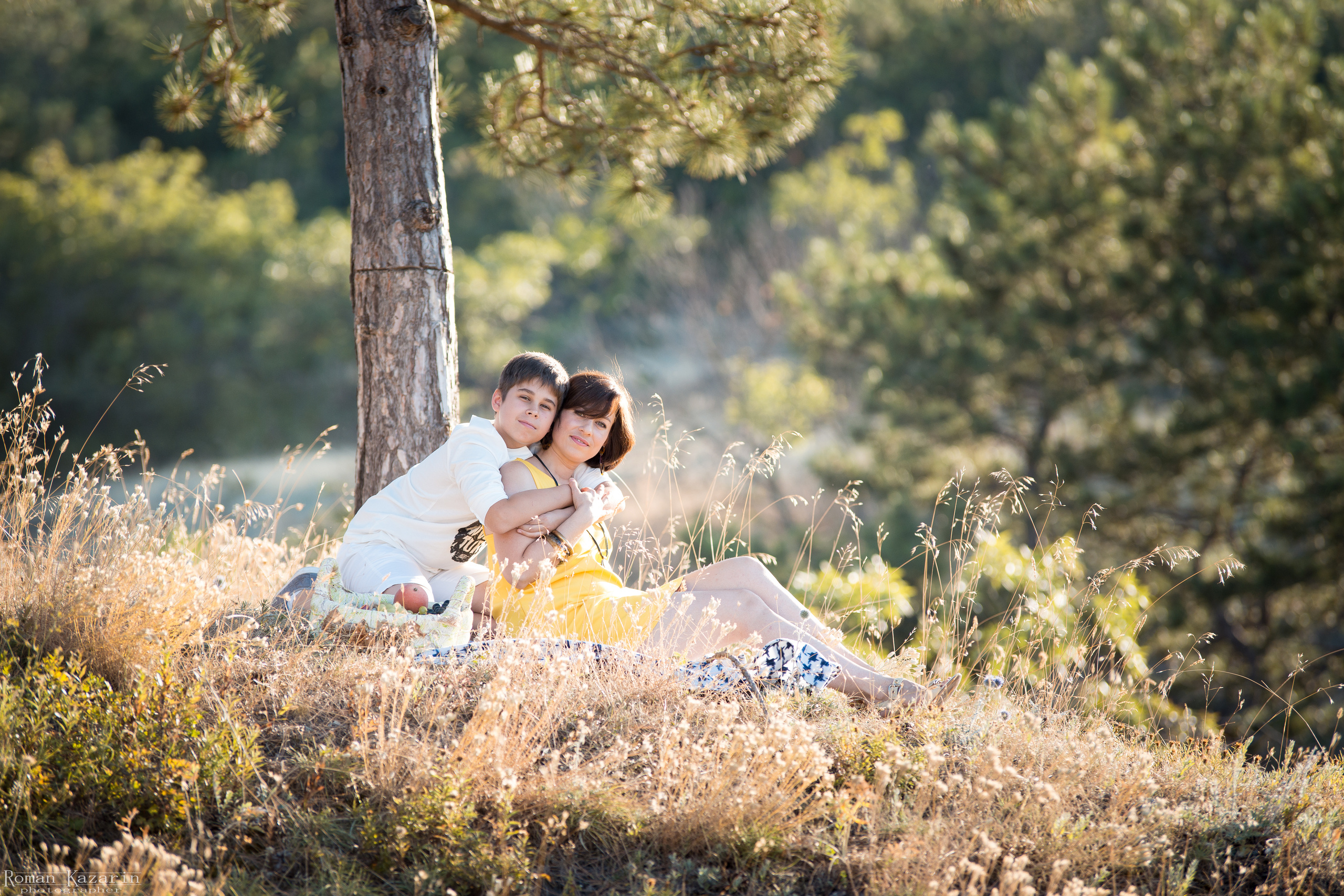 Анна с сыном. Свадебный и семейный фотограф в Крыму Роман Казарин