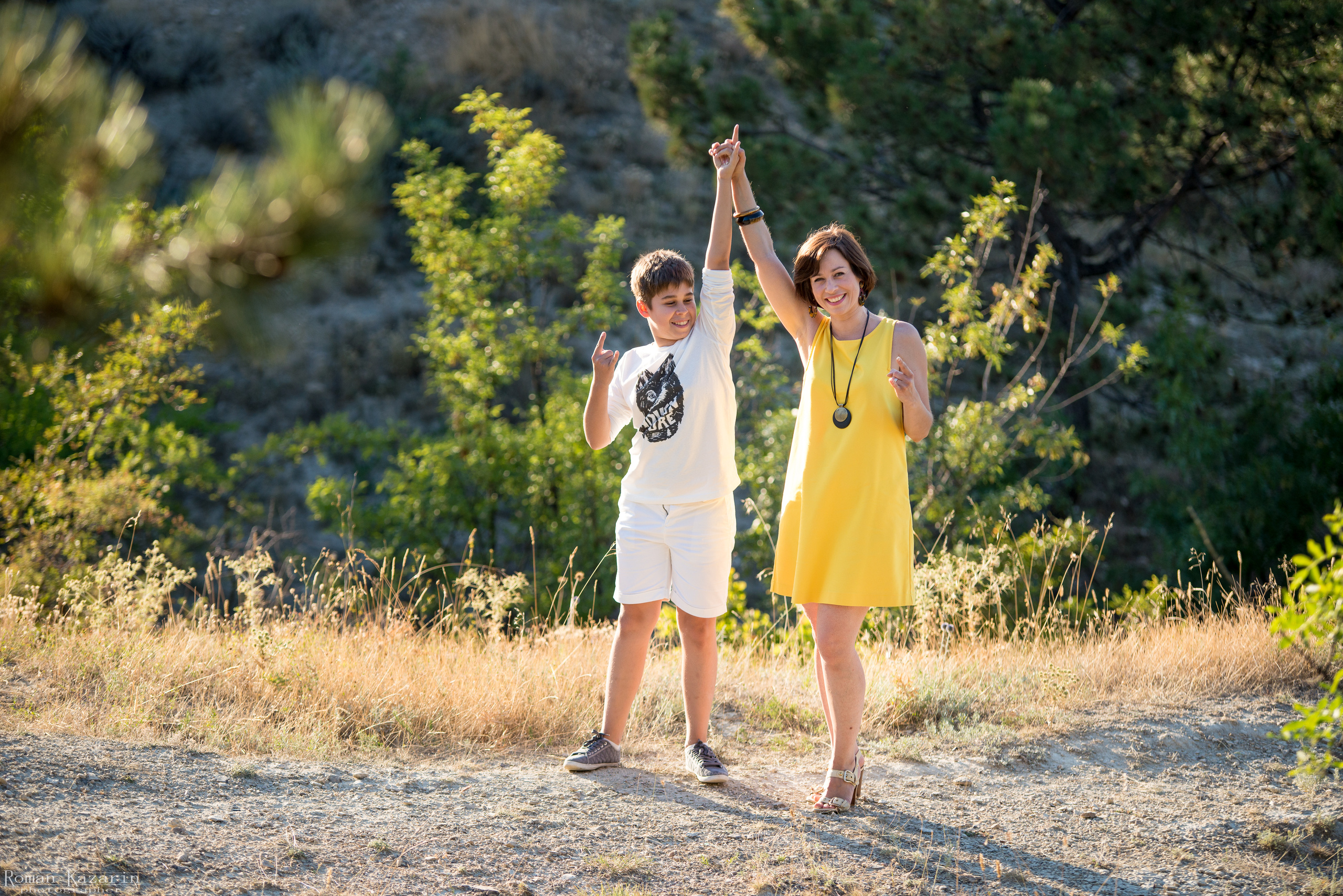 Анна с сыном. Свадебный и семейный фотограф в Крыму Роман Казарин