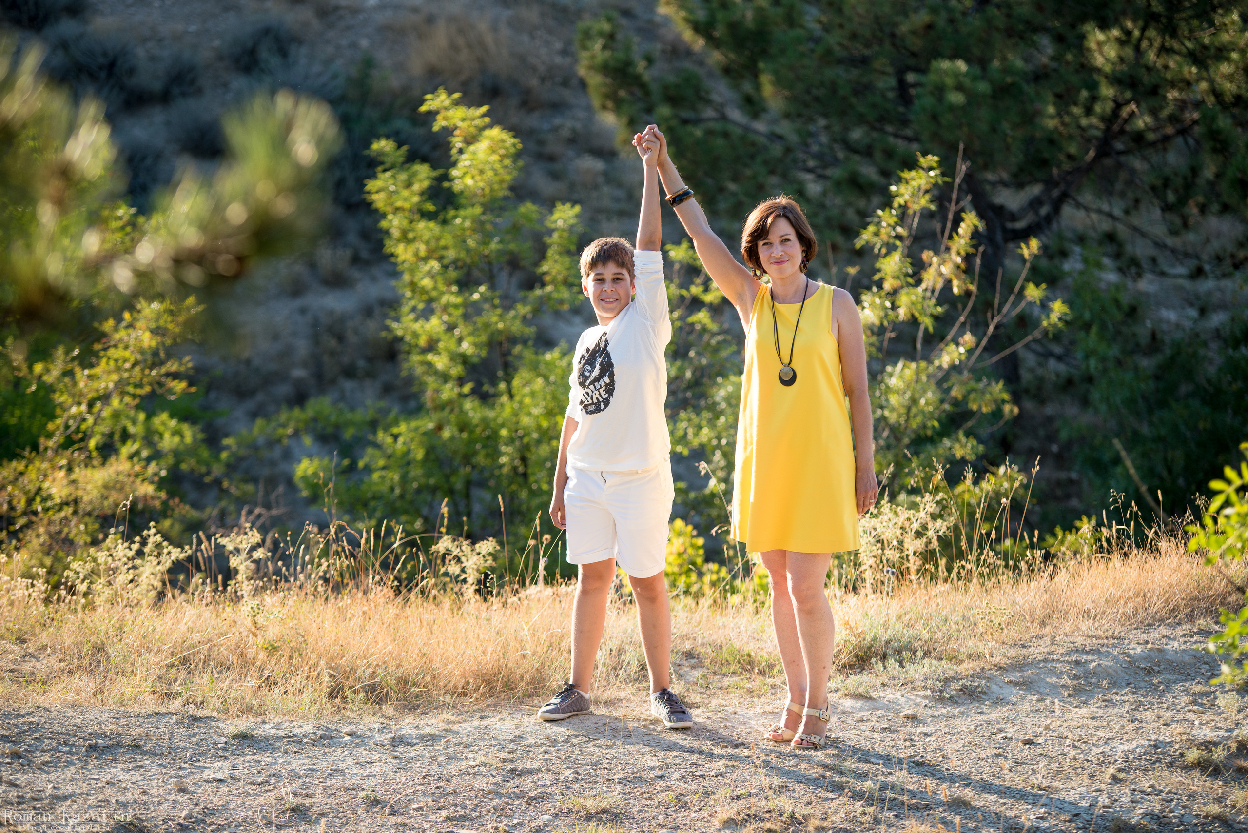 Анна с сыном. Свадебный и семейный фотограф в Крыму Роман Казарин