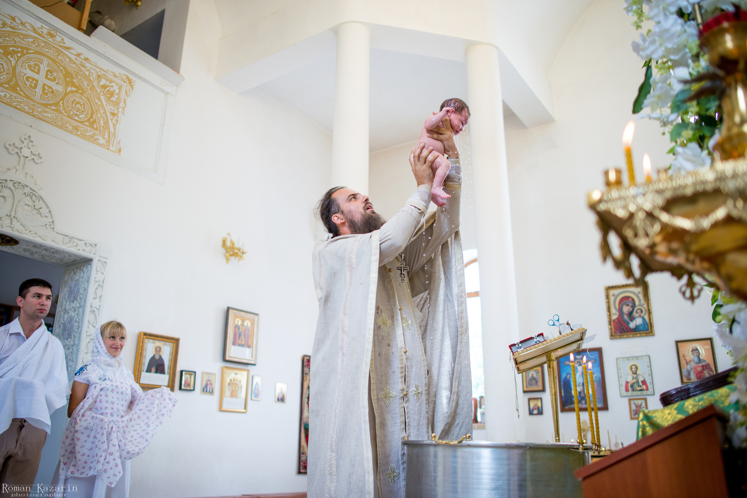 Крещение. Свадебный и семейный фотограф в Крыму Роман Казарин