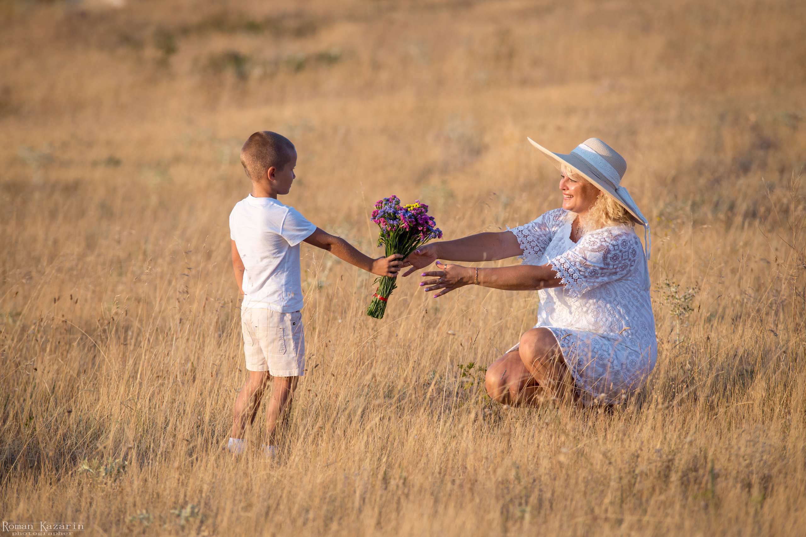 Марина и сыновья. Свадебный и семейный фотограф в Крыму Роман Казарин