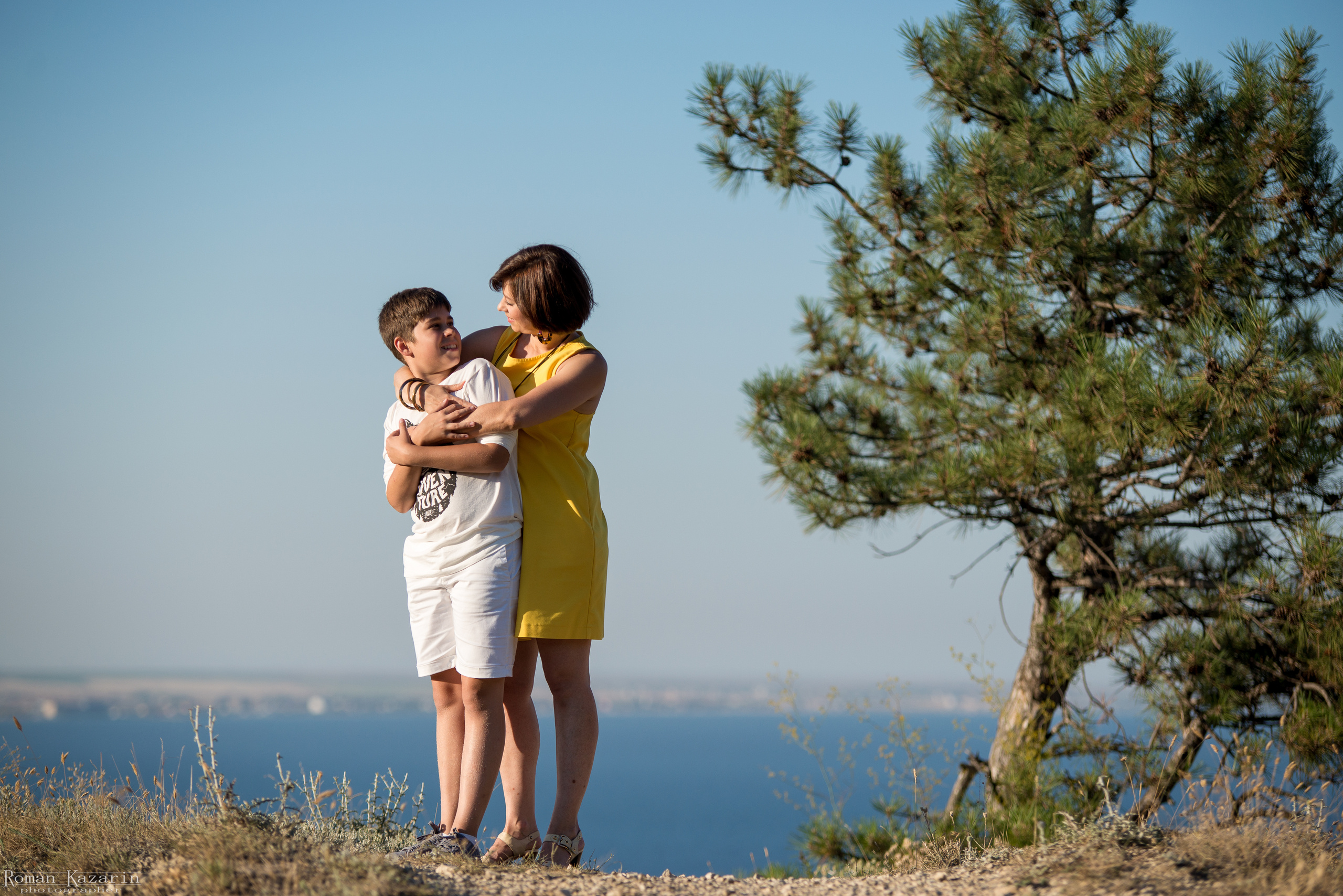 Анна с сыном. Свадебный и семейный фотограф в Крыму Роман Казарин