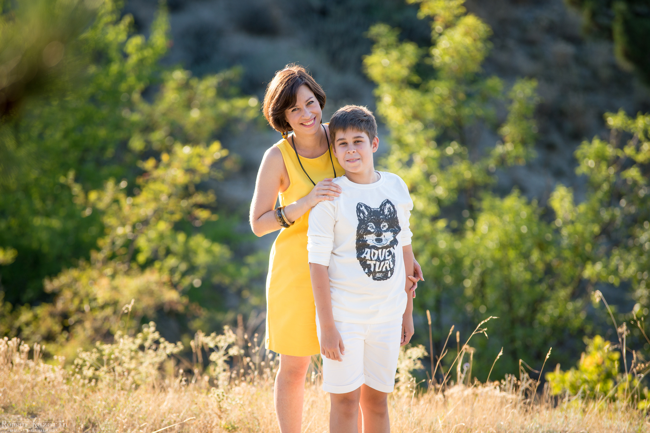 Анна с сыном. Свадебный и семейный фотограф в Крыму Роман Казарин