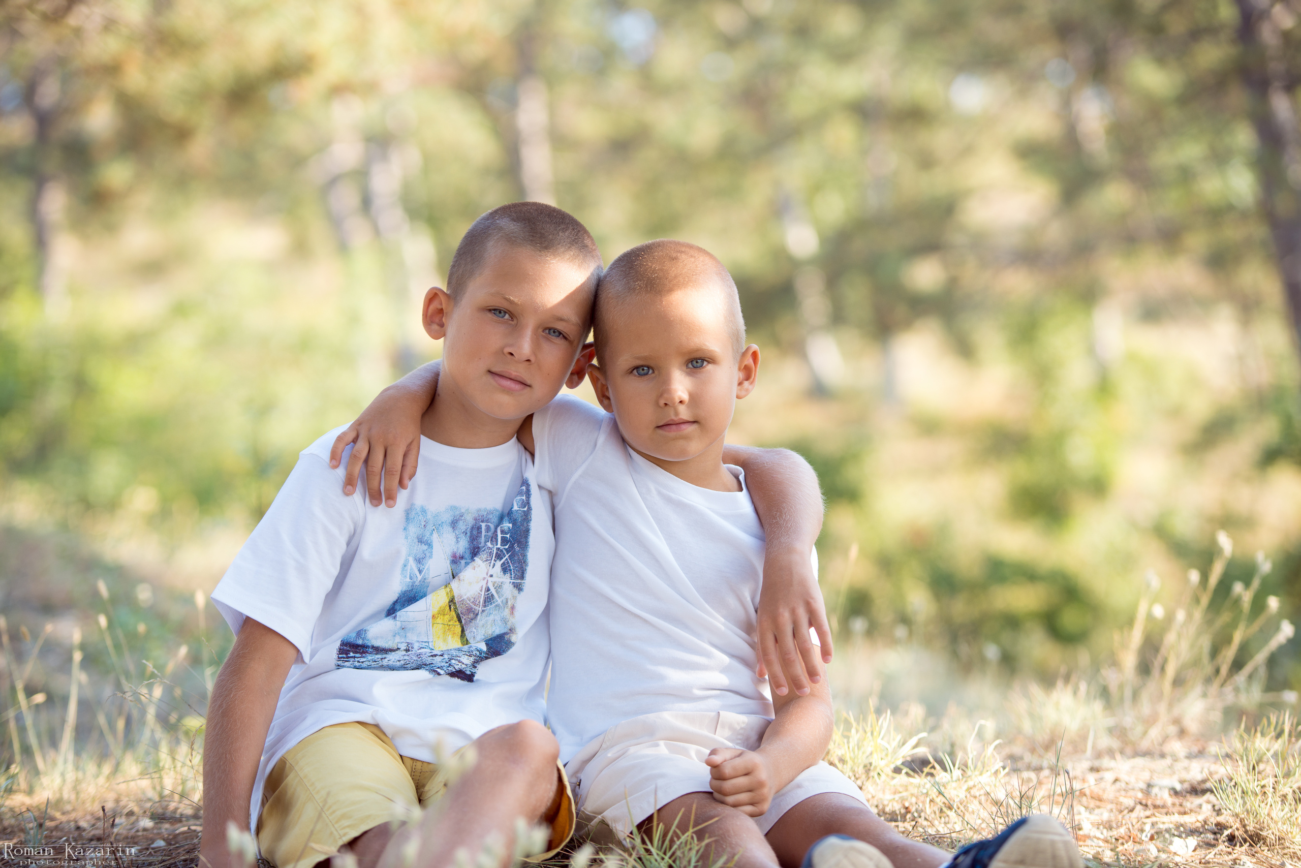 Марина и сыновья. Свадебный и семейный фотограф в Крыму Роман Казарин