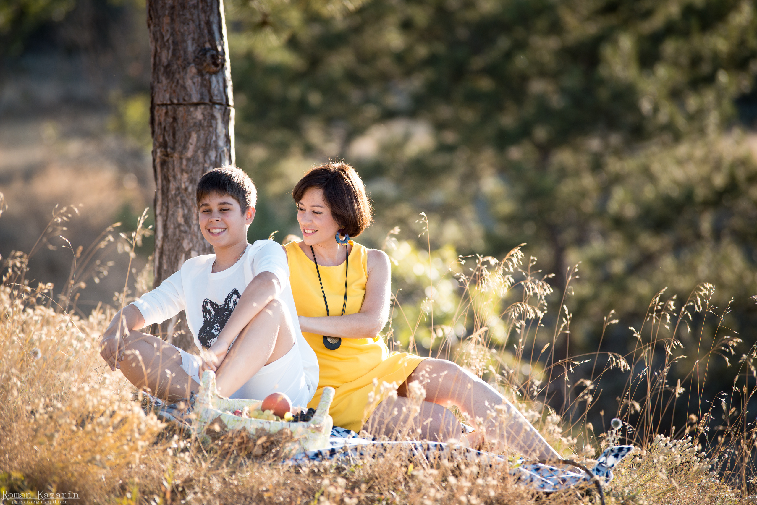 Анна с сыном. Свадебный и семейный фотограф в Крыму Роман Казарин