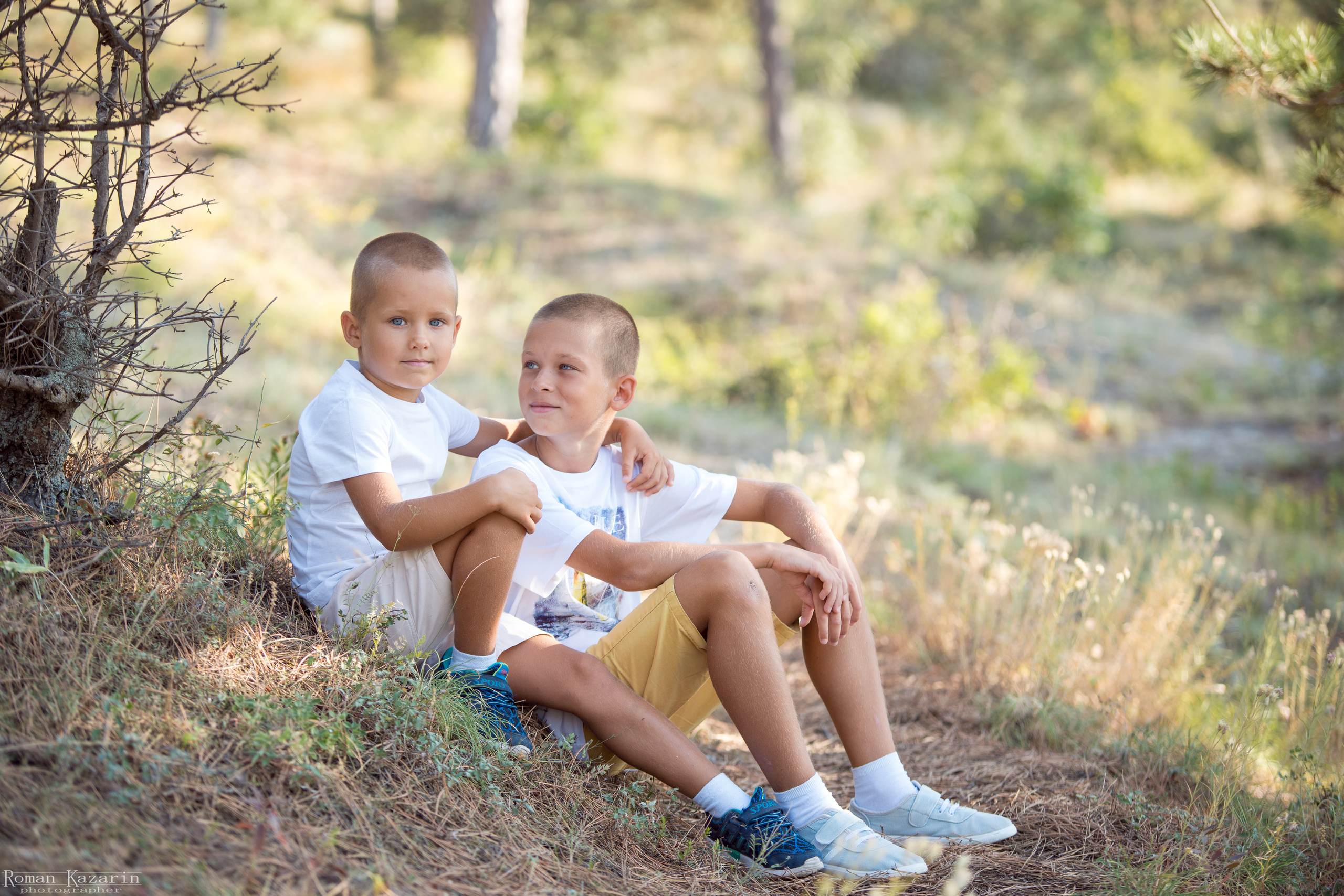 Марина и сыновья. Свадебный и семейный фотограф в Крыму Роман Казарин